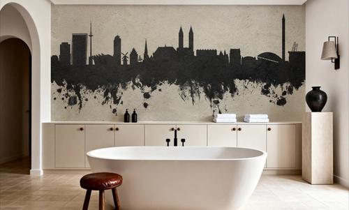 Bremen Germany Skyline Concrete