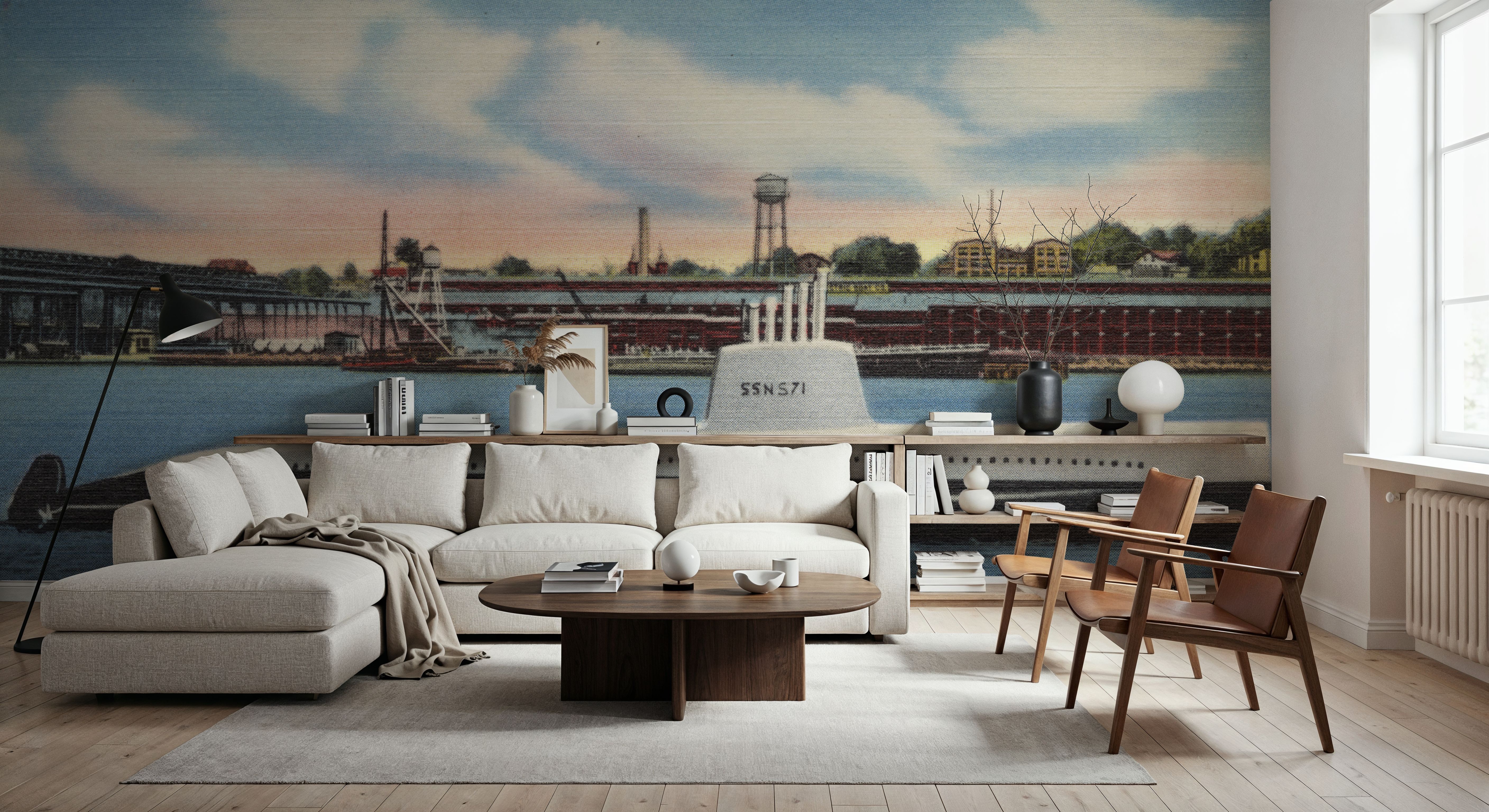 Greetings from USS Nautilus - Screenprint Postcard