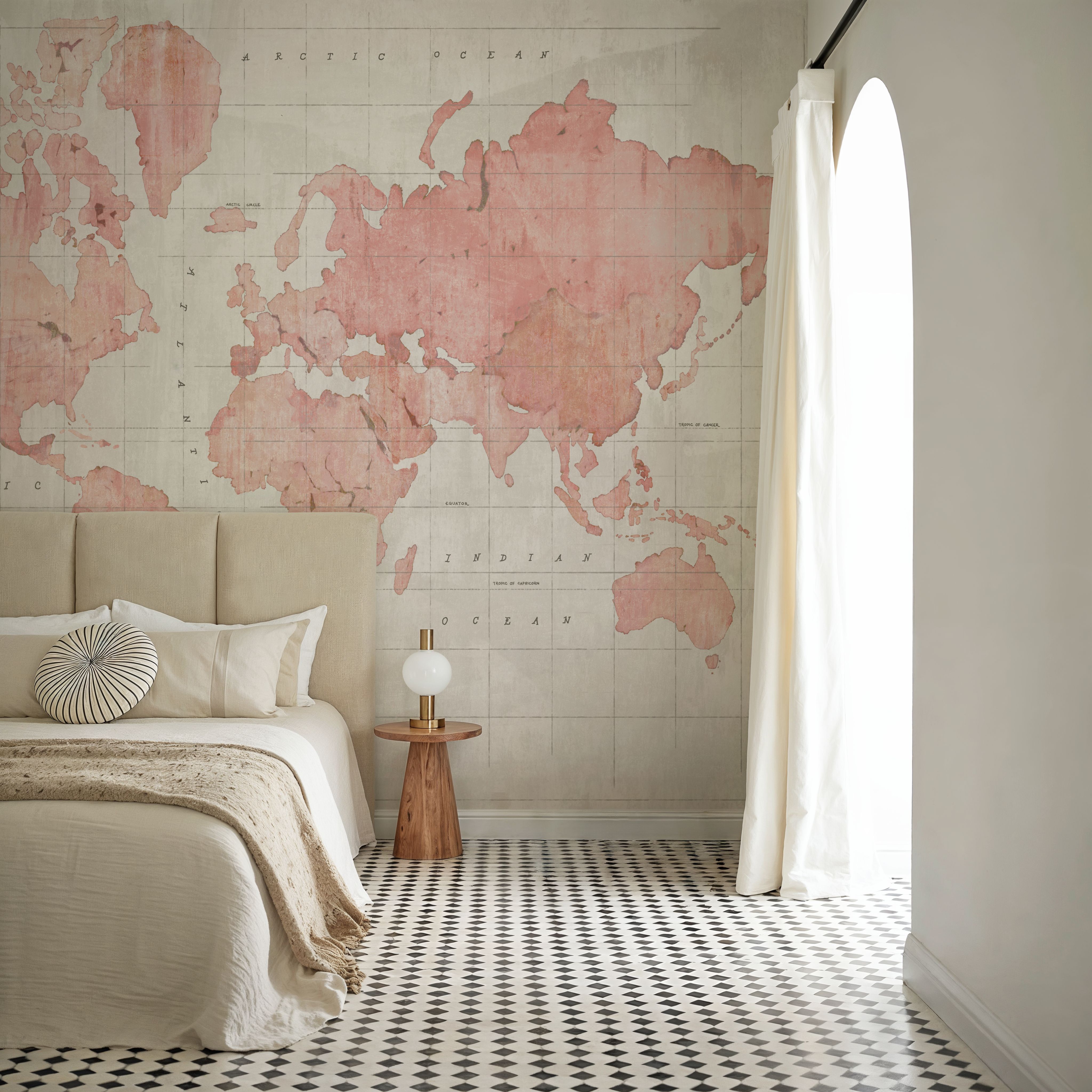 Across the World Shes Going Places Pink