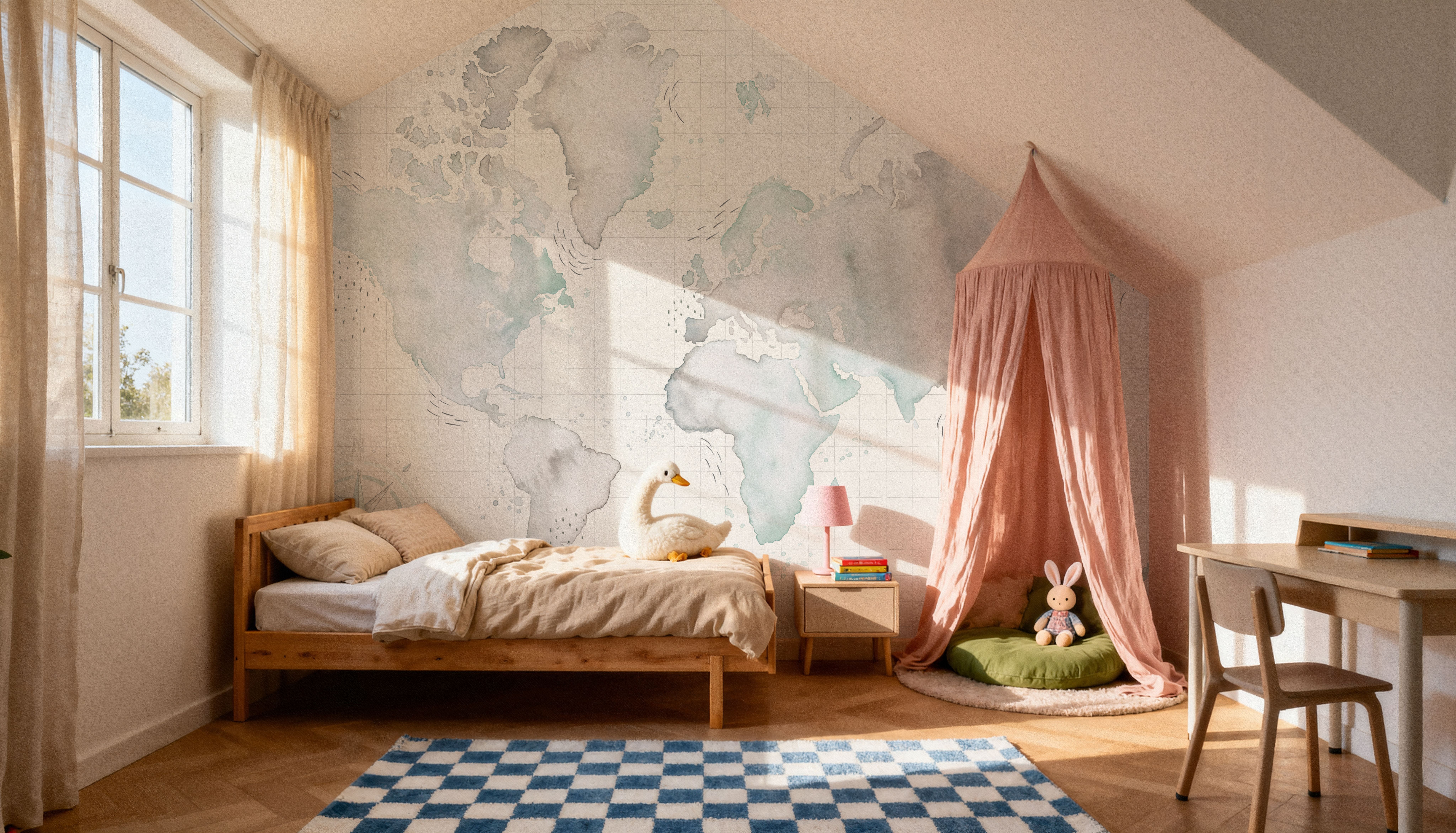 Wonderful World Mint, Wallpaper