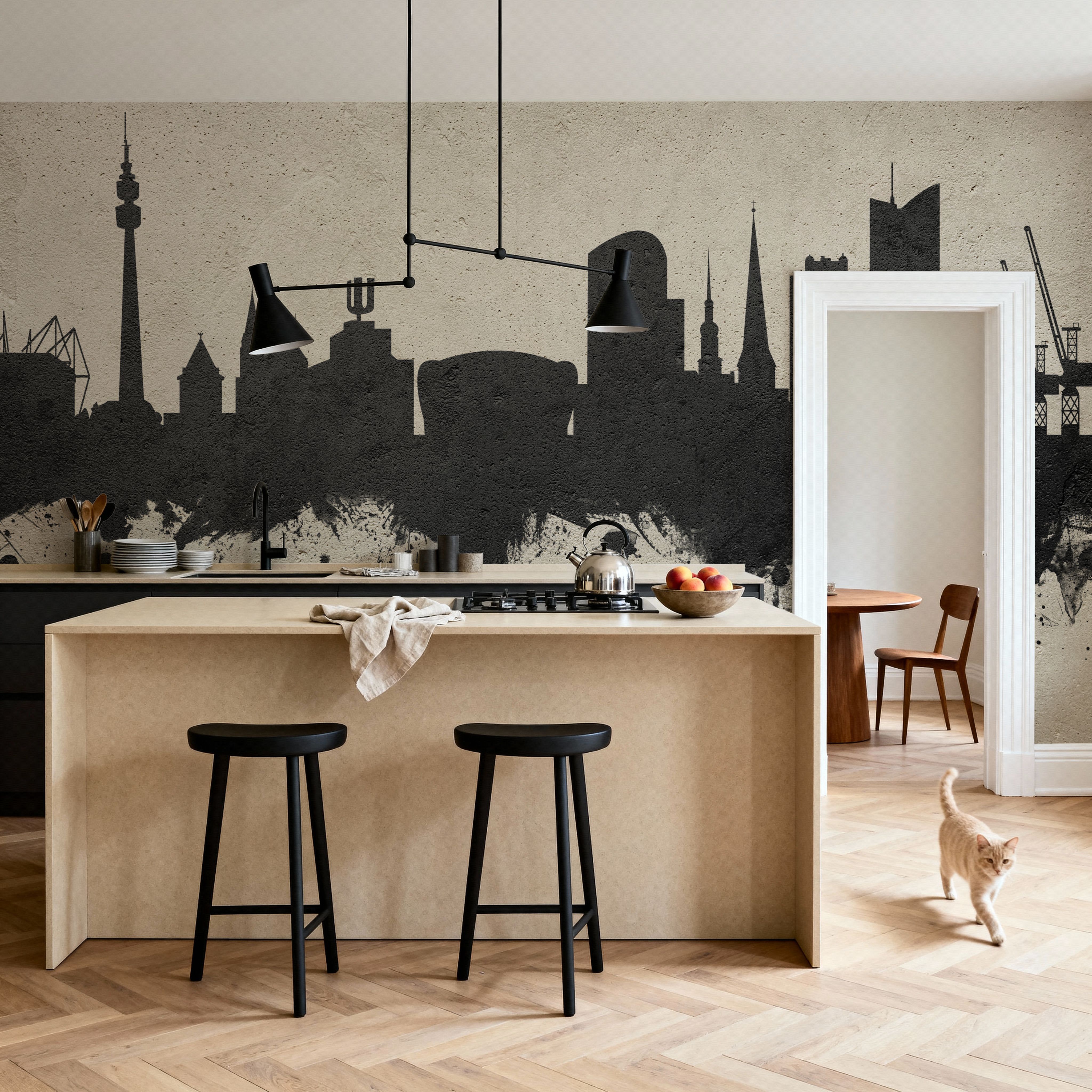Dortmund Germany Skyline Concrete