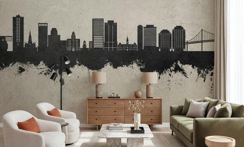 Halifax Canada Skyline Concrete