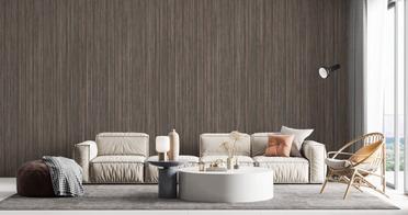 Faux Grasscloth Vertical, Taupe