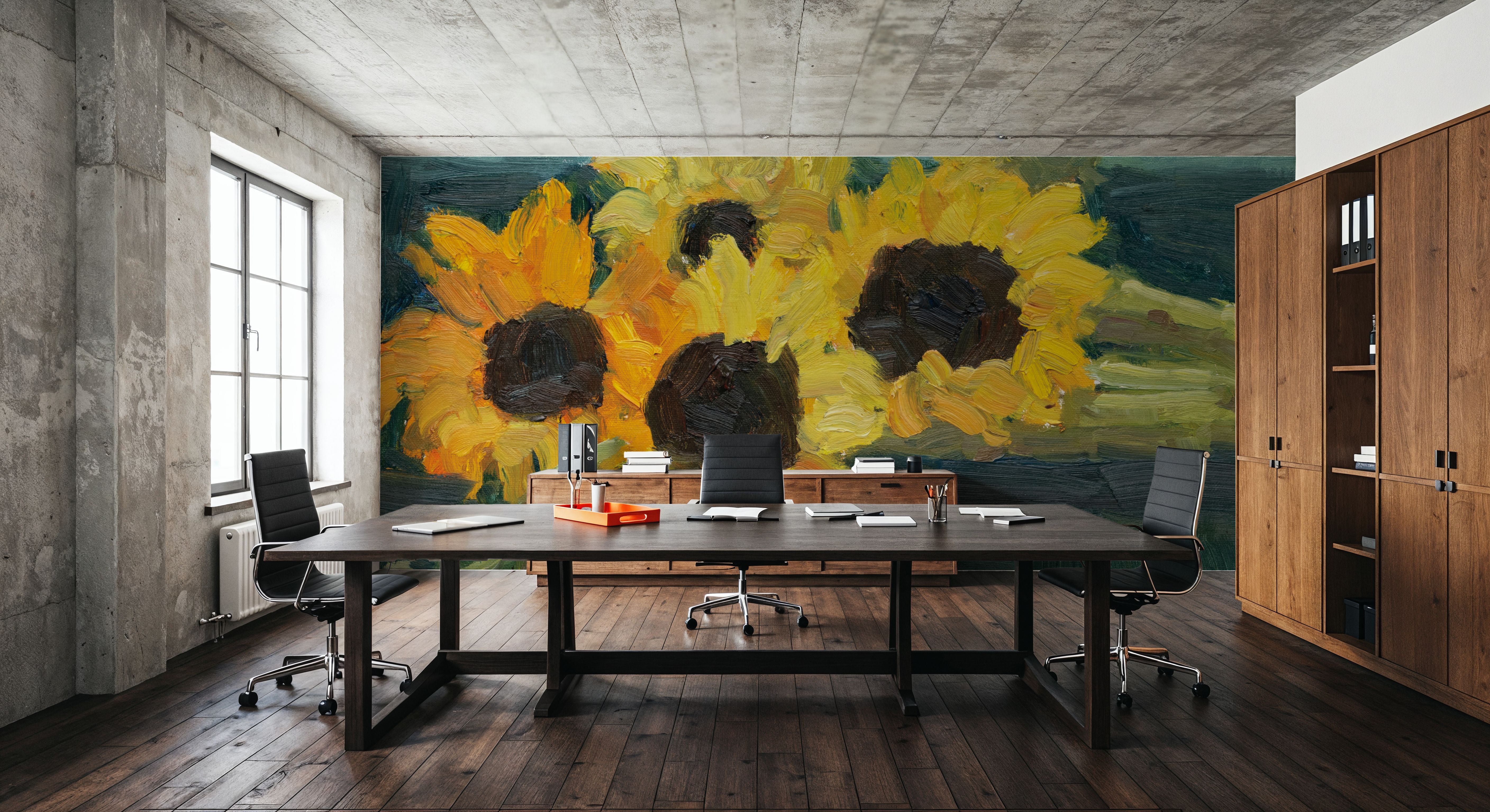 Freshly Cut Sunflowers