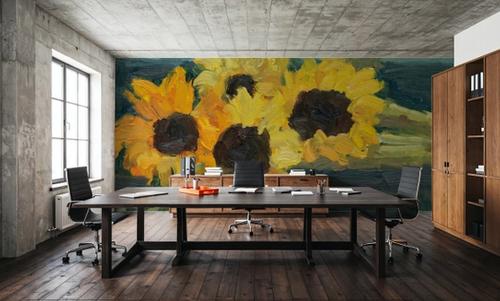 Freshly Cut Sunflowers