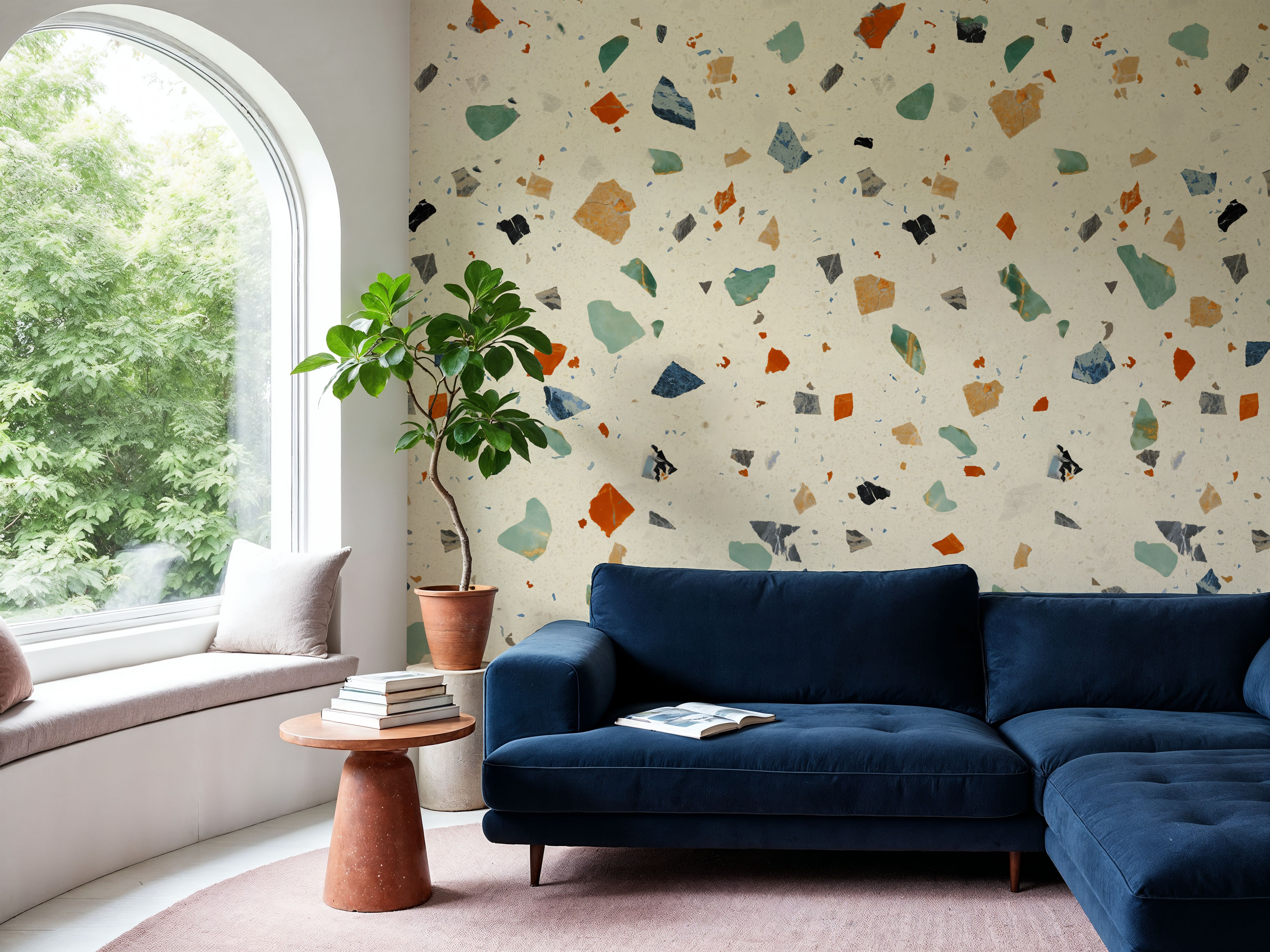 Terrazzo Multi, Cream