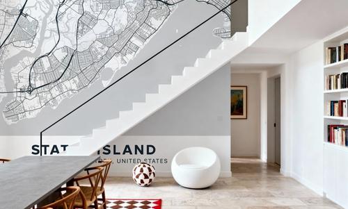 Map of Staten Island