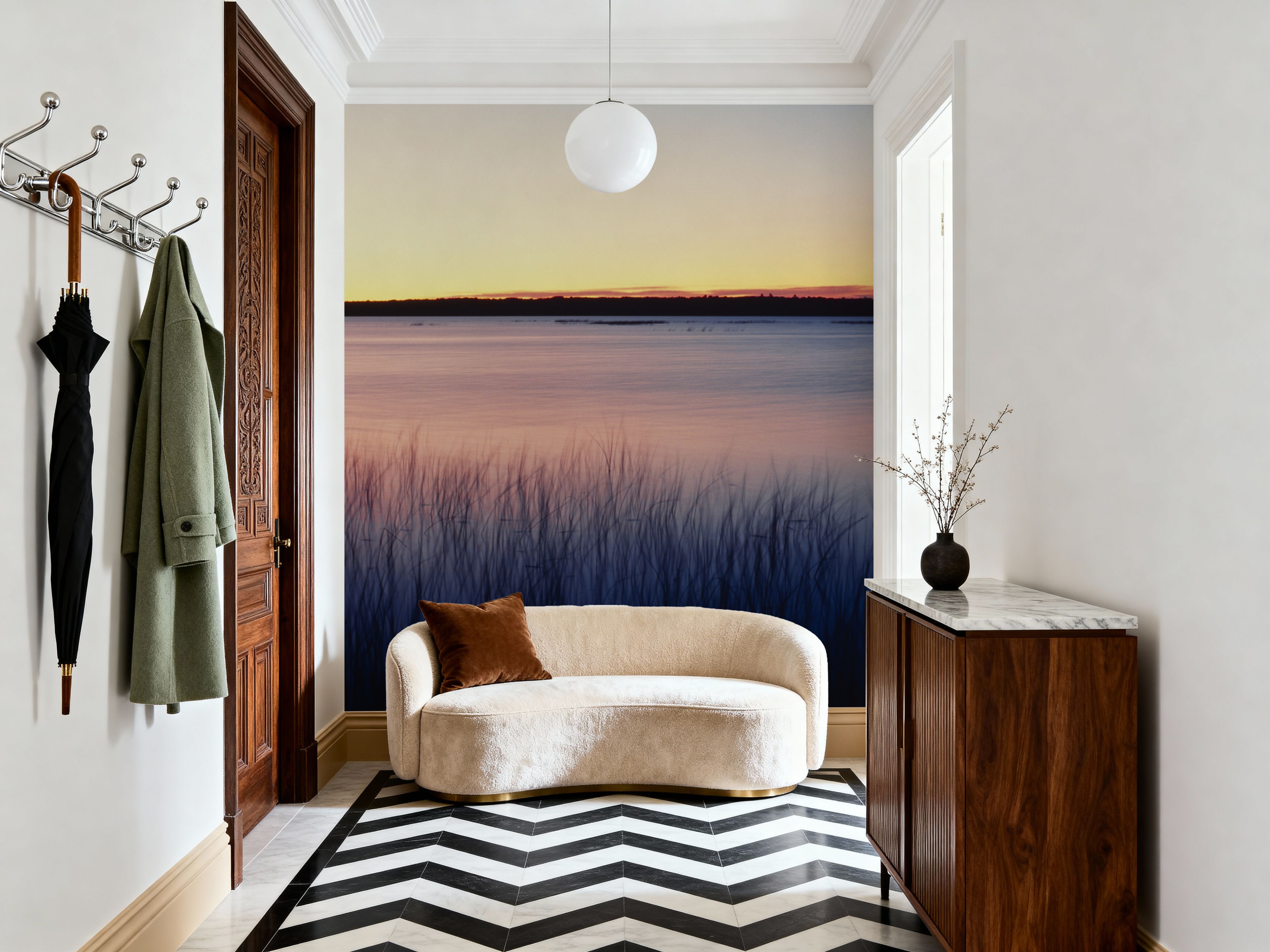 Mirrored Dusk Waters