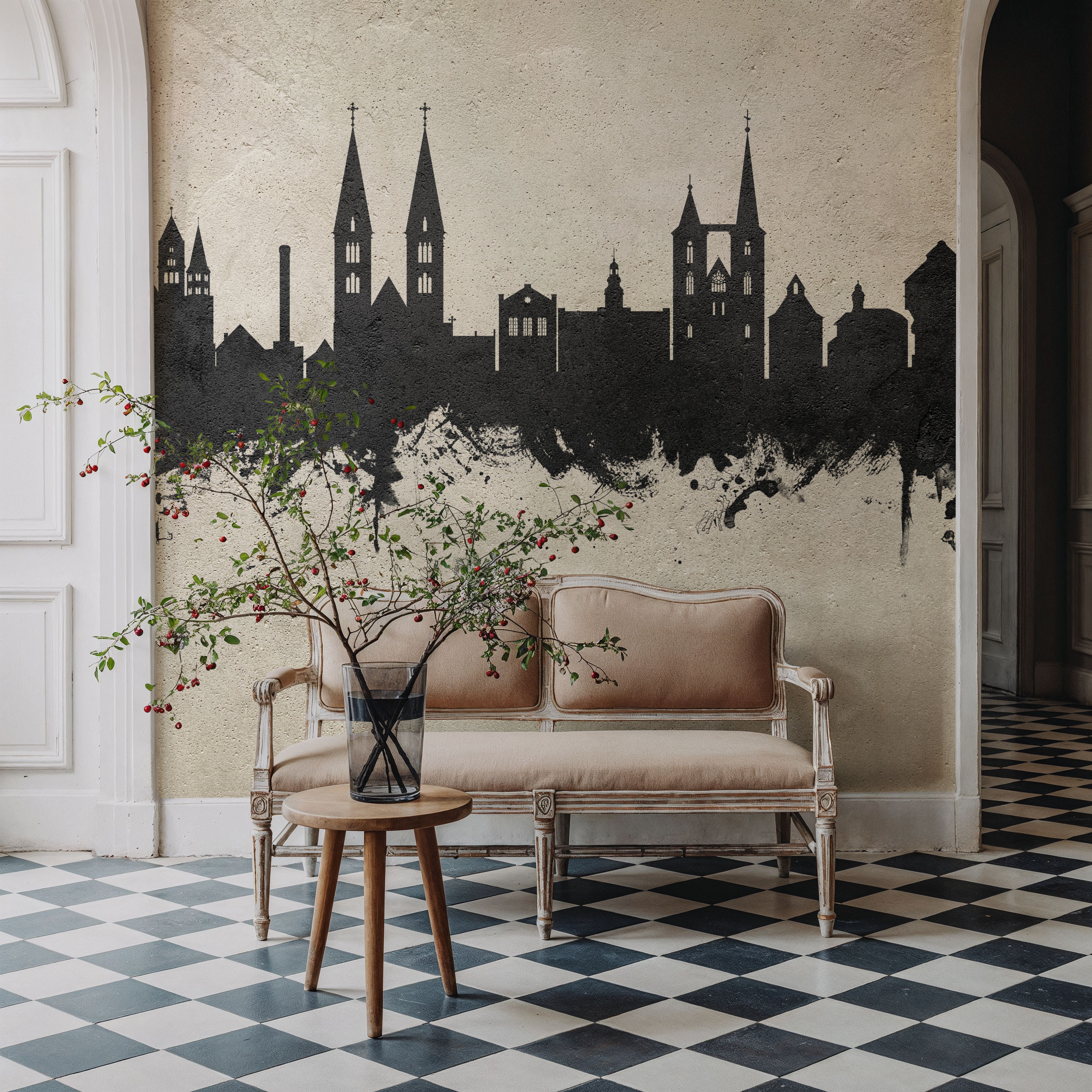 Halberstadt Germany Skyline Concrete