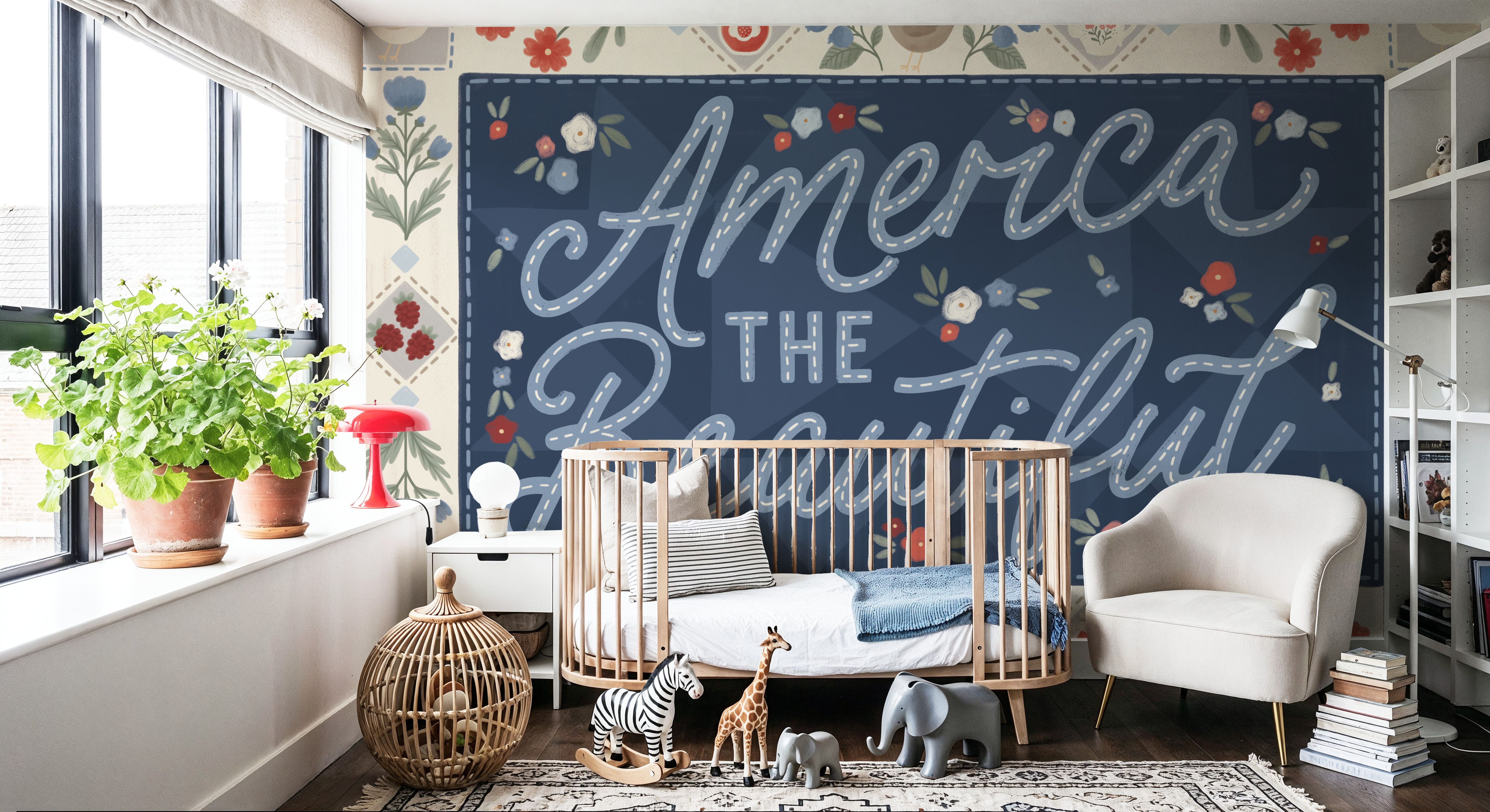 Homespun Americana I, Tapety