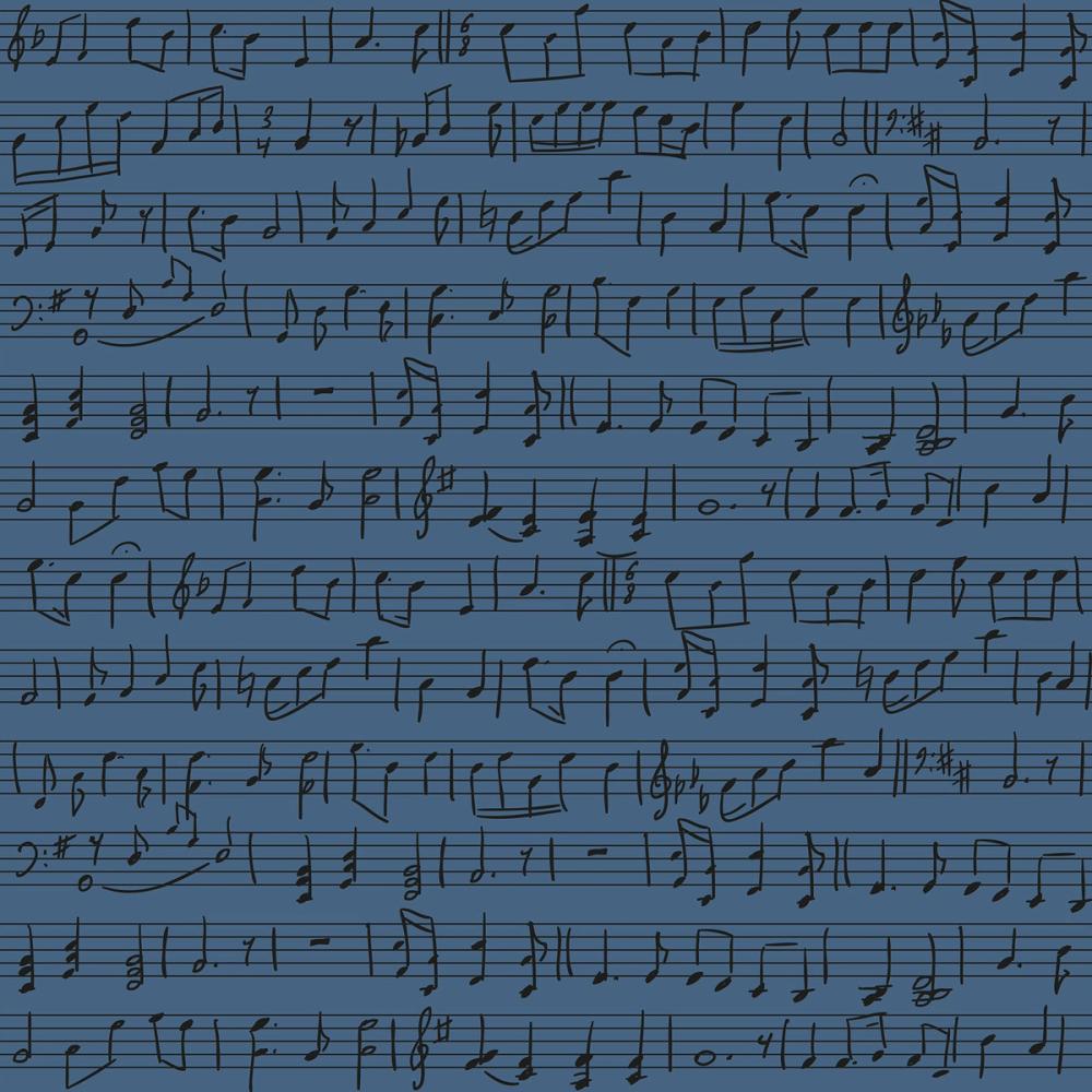 Notes On A Score, French Blue