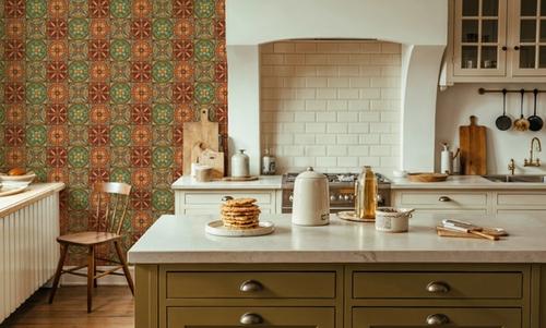 Autumn Tiles Brown