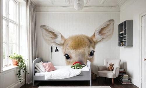 Peekaboo Baby Deer