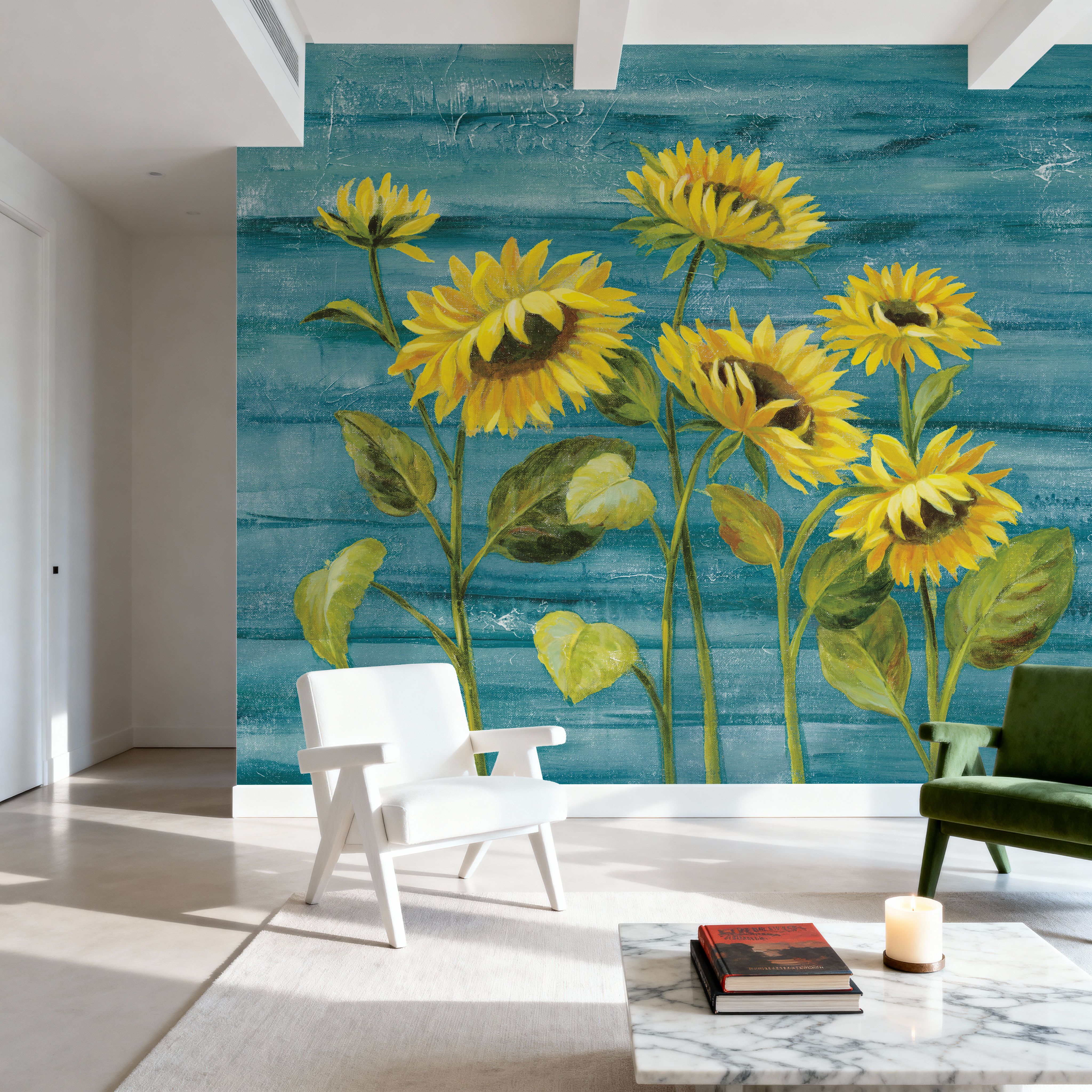 Sunflower Walls
