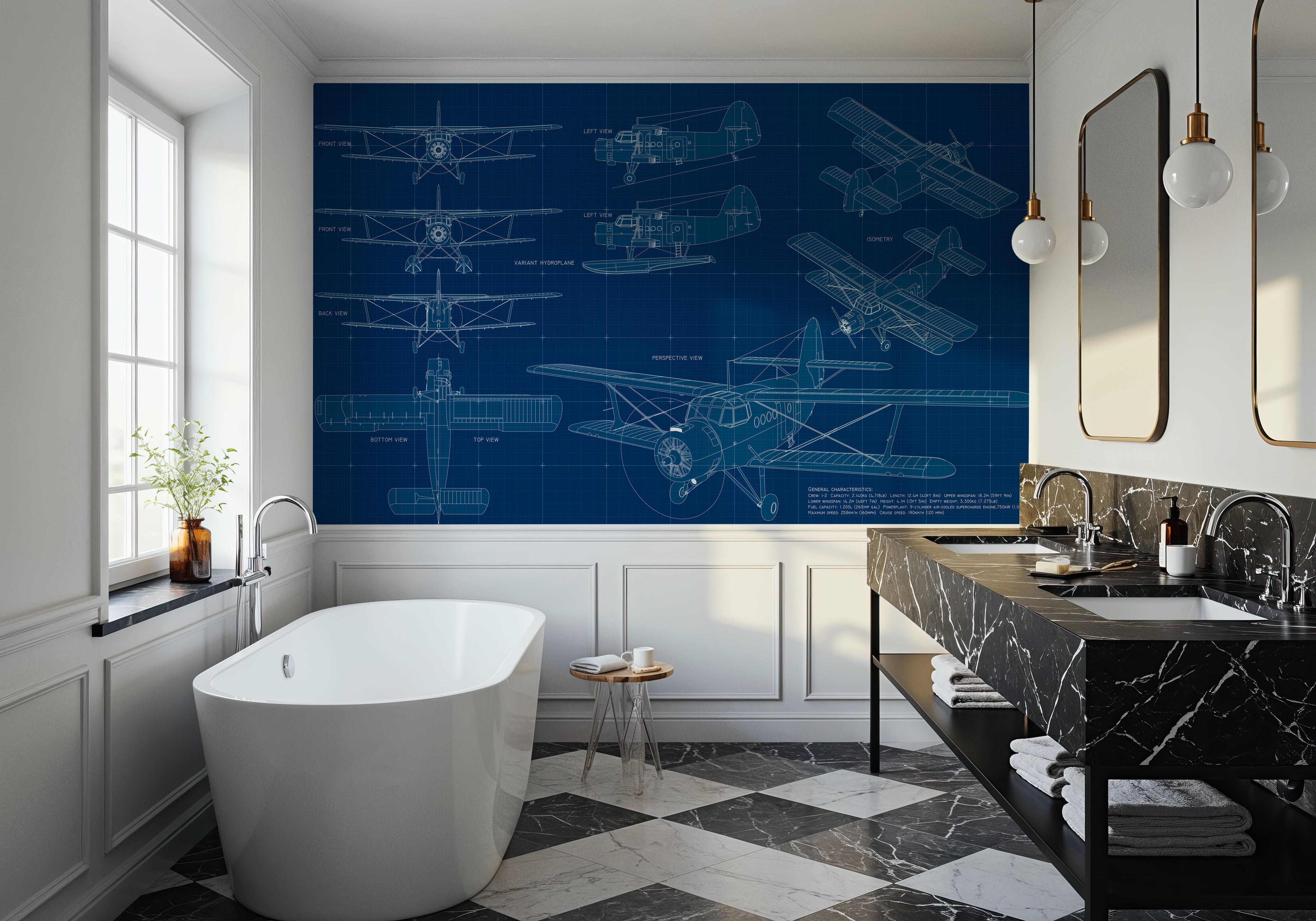 Hydroplane Blueprint