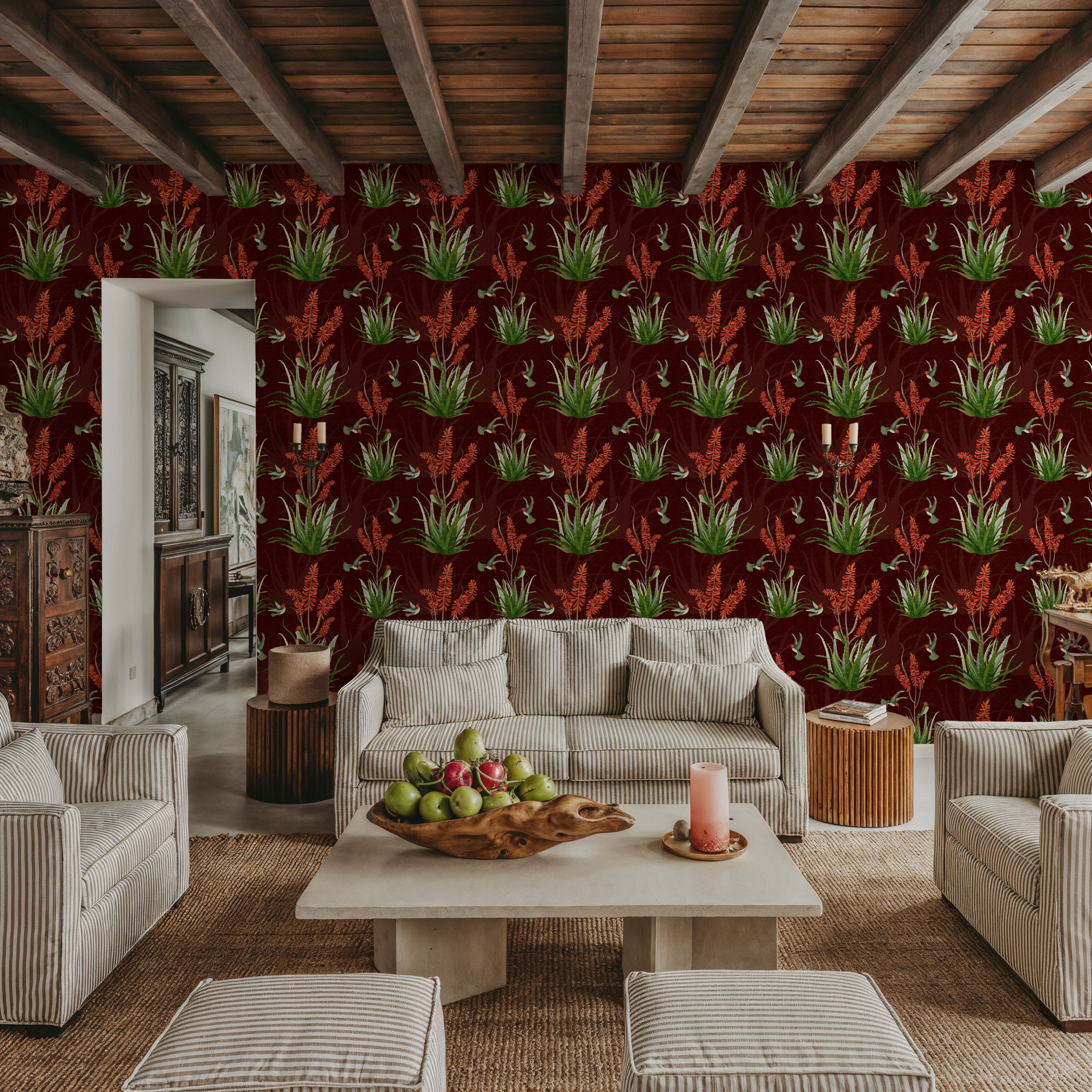 Aloe Vera Nectar, Rust Red