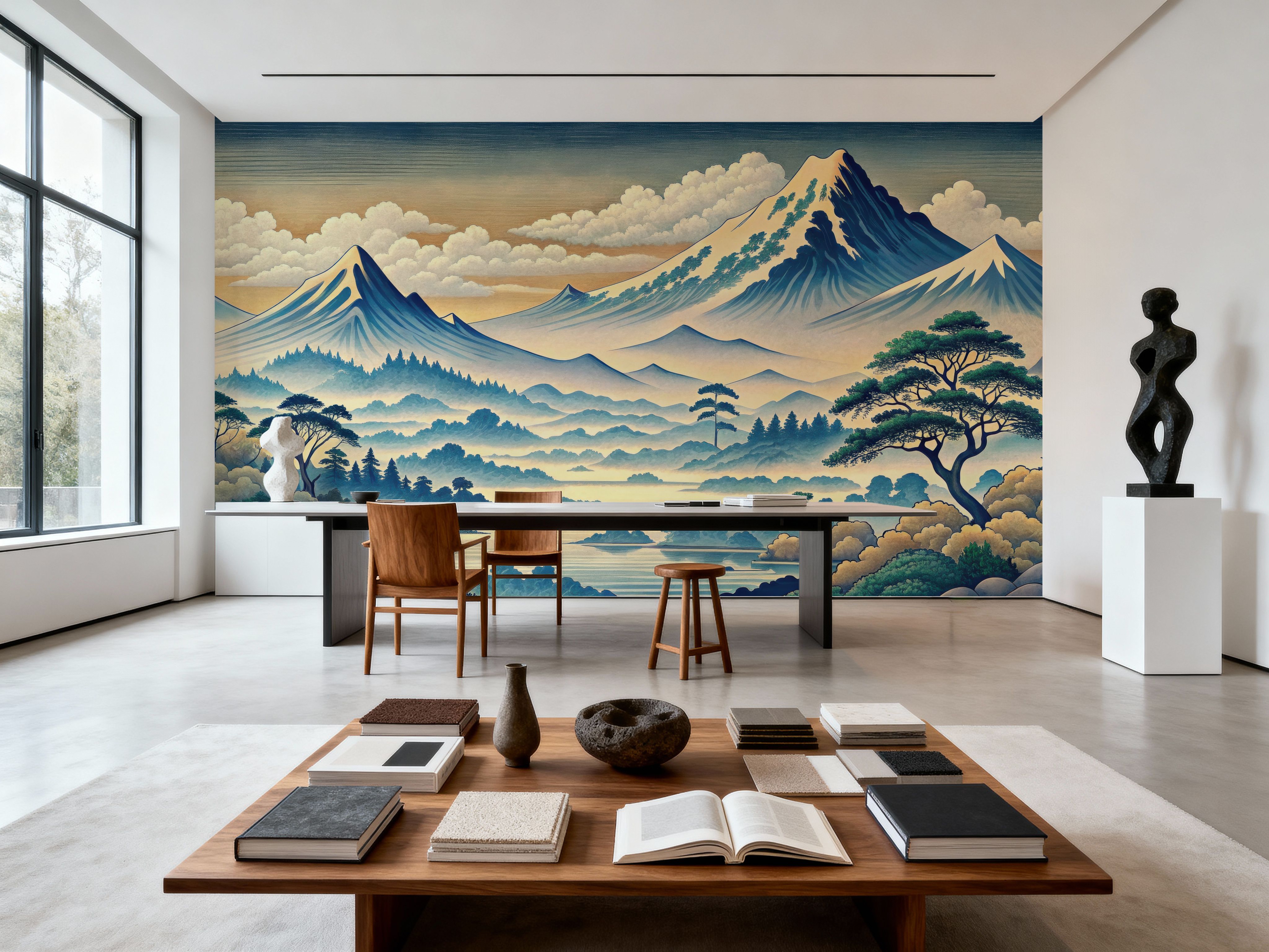 Ukiyo-e Mountains