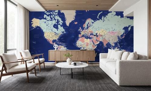 World Map Cities - Powa