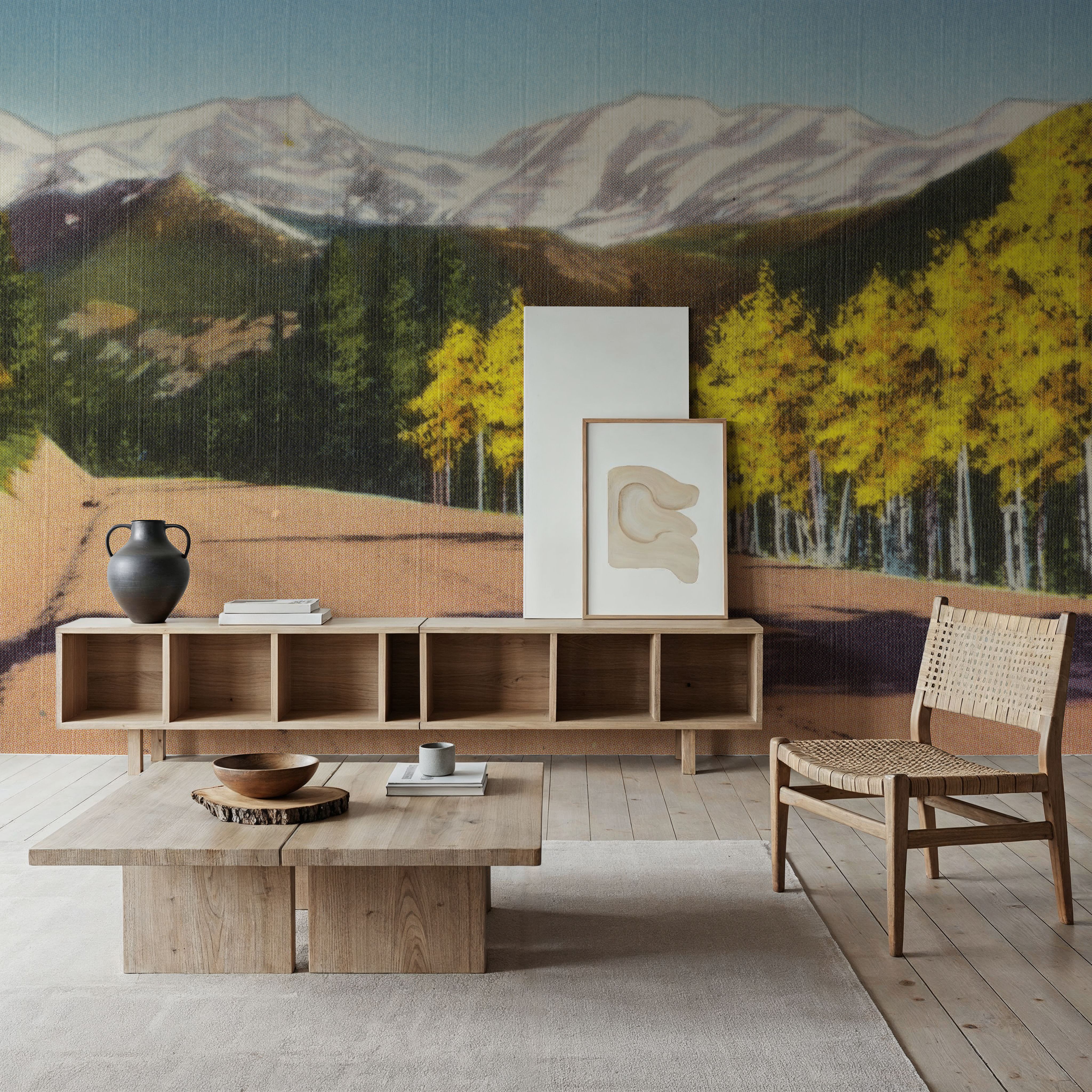 Mountains Calling - Screenprint Postcard