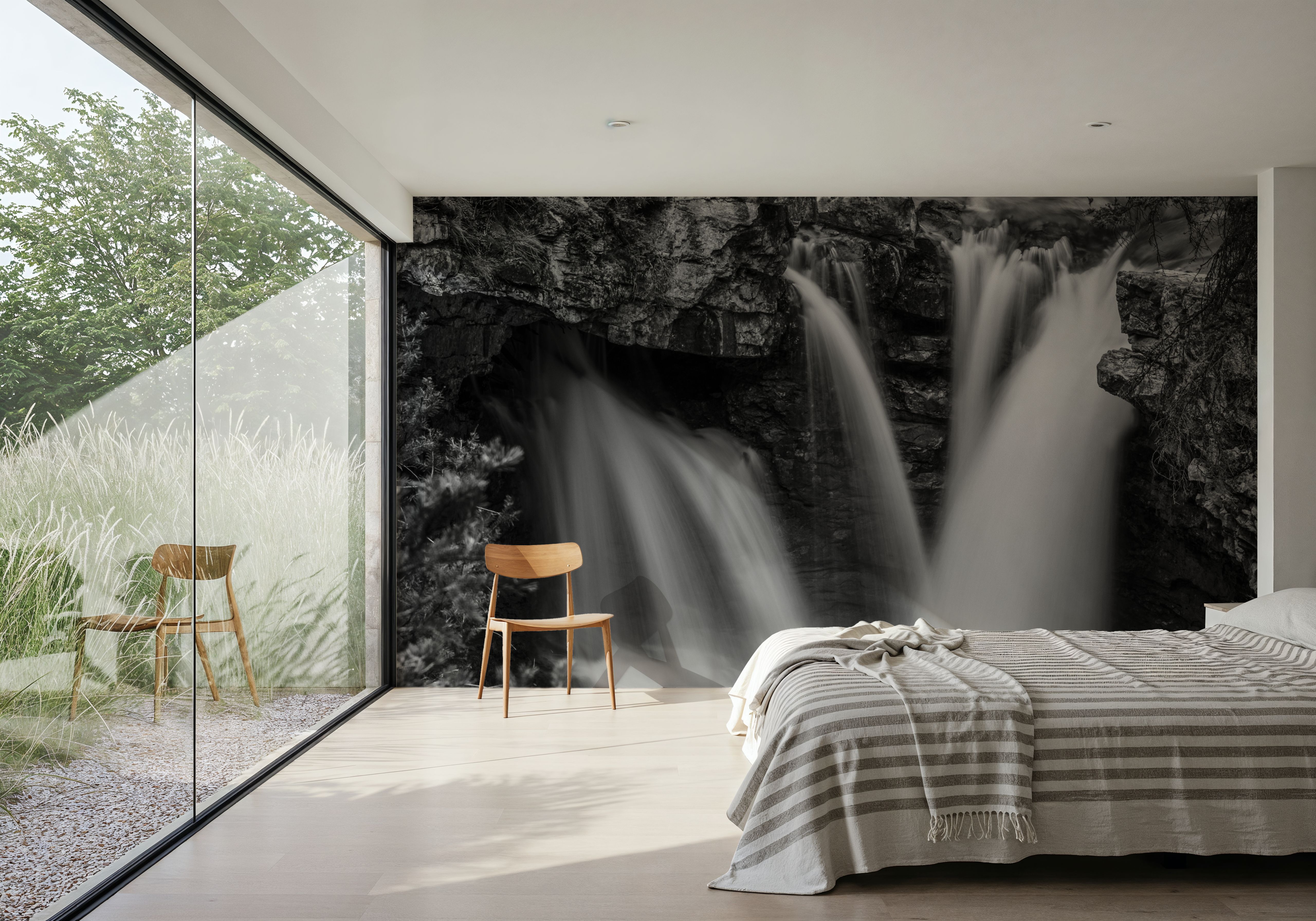 Johnston Creek Canyon BW