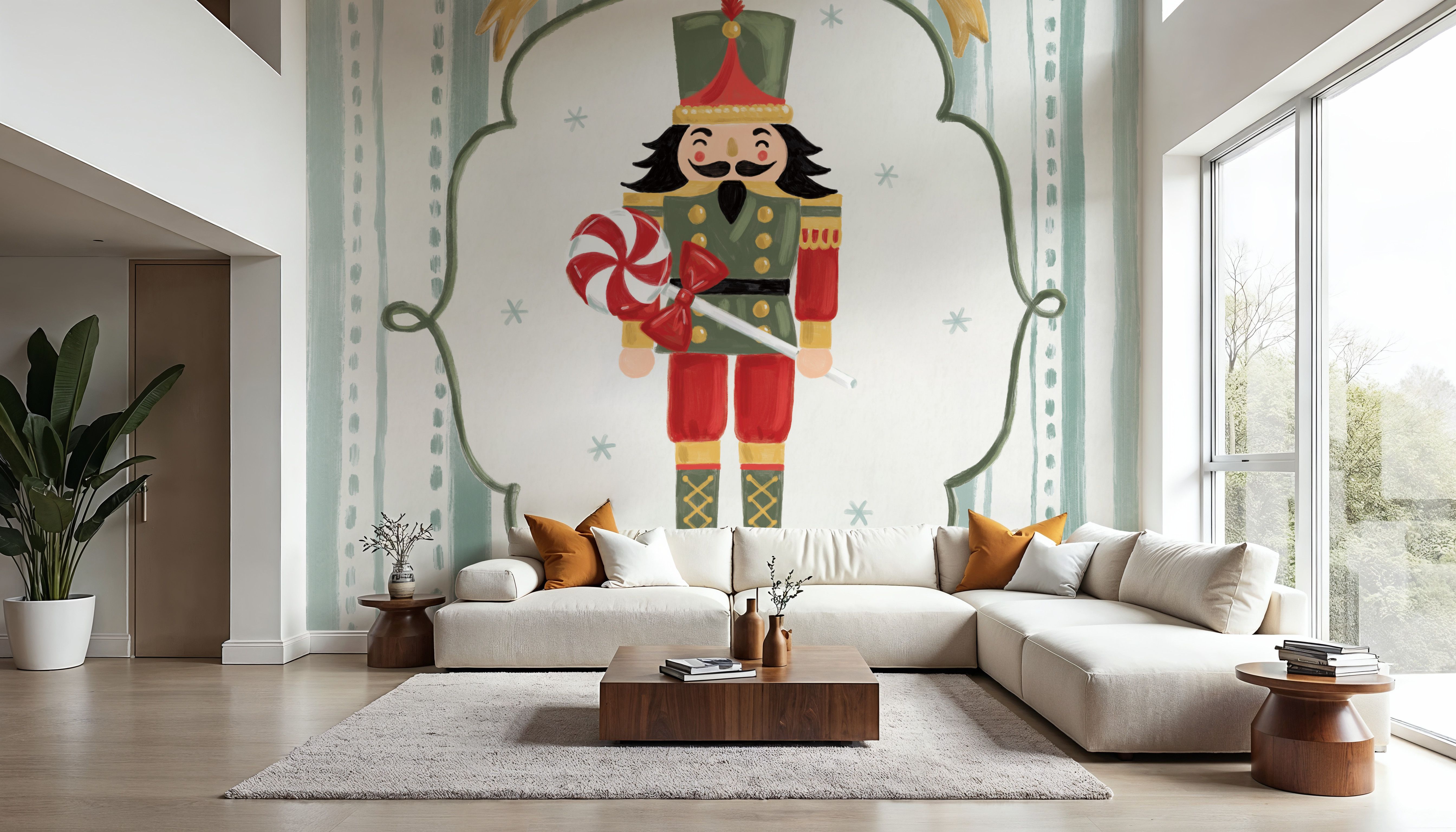 Frosty Fun IV, Carte da parati
