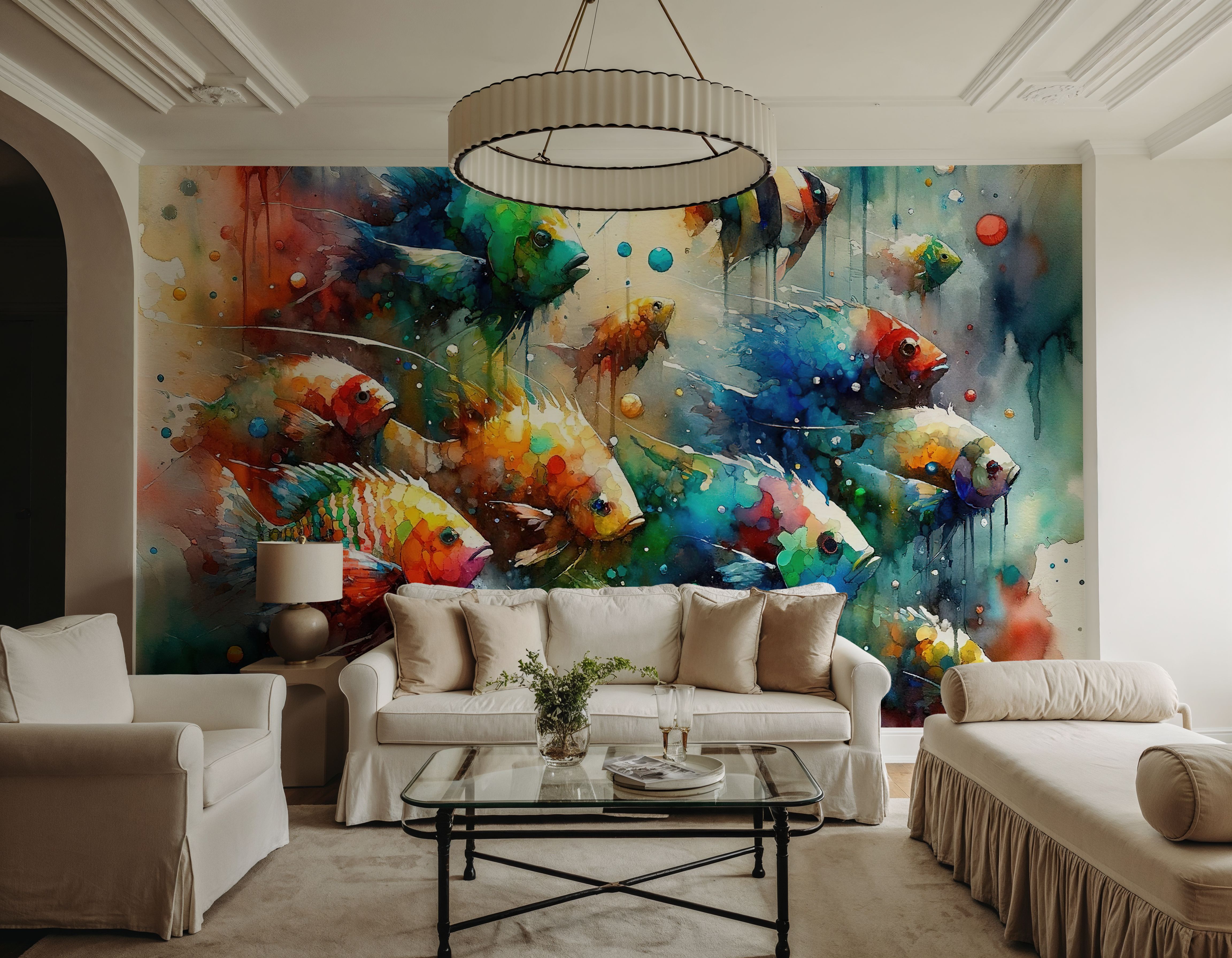 Aquatic Dance of Hues