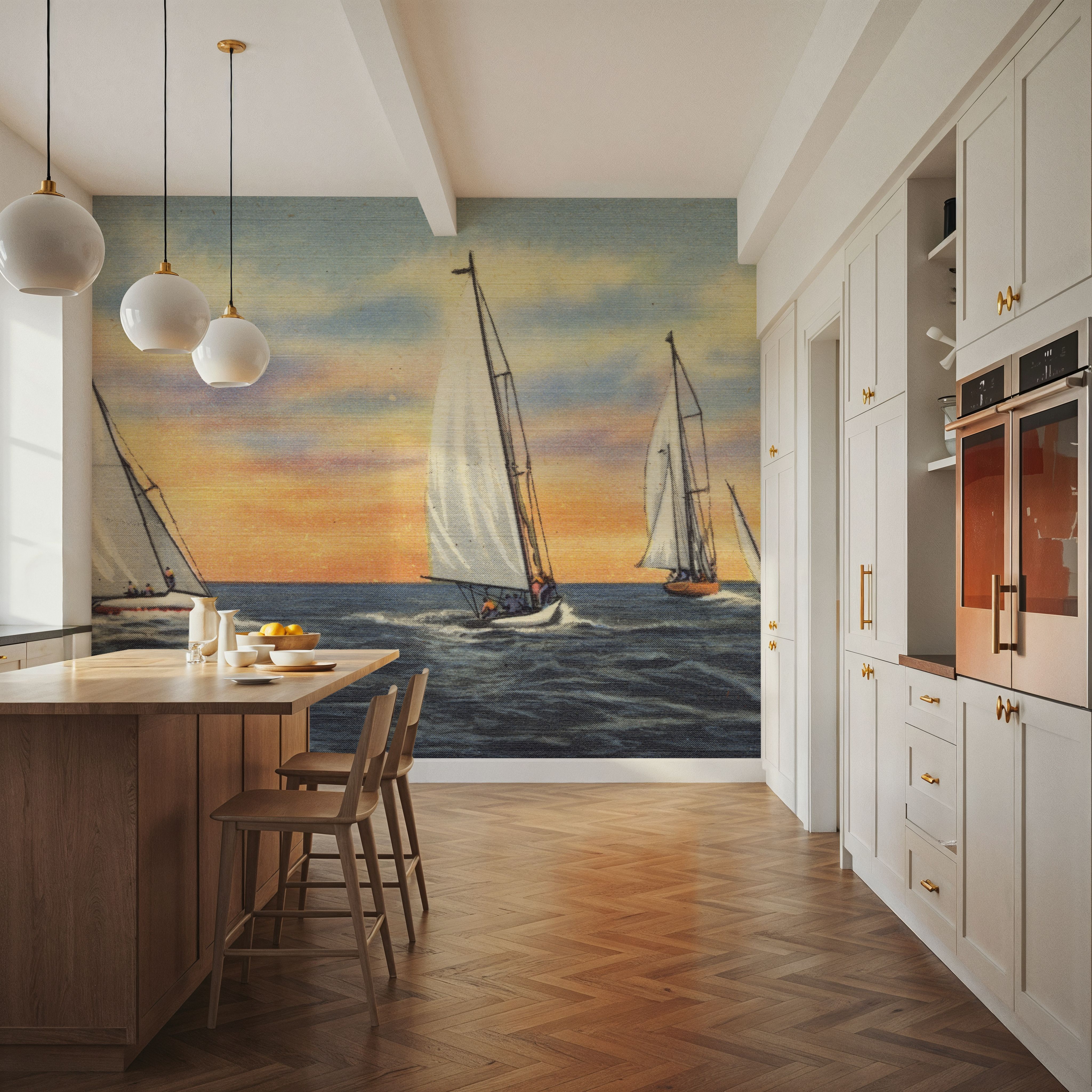 Greetings from the Sea - Screenprint Postcard