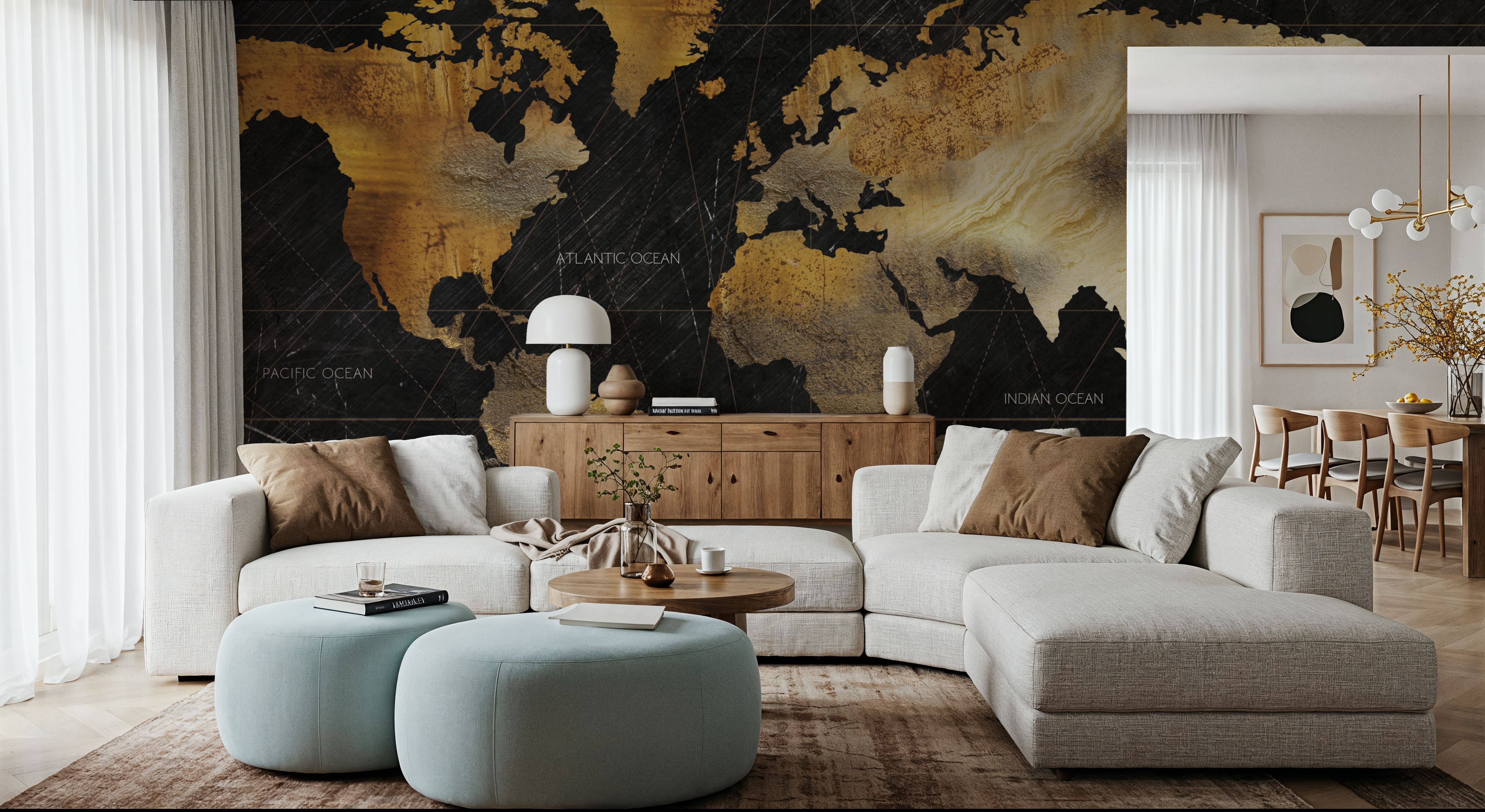 Dramatic World, Tapet