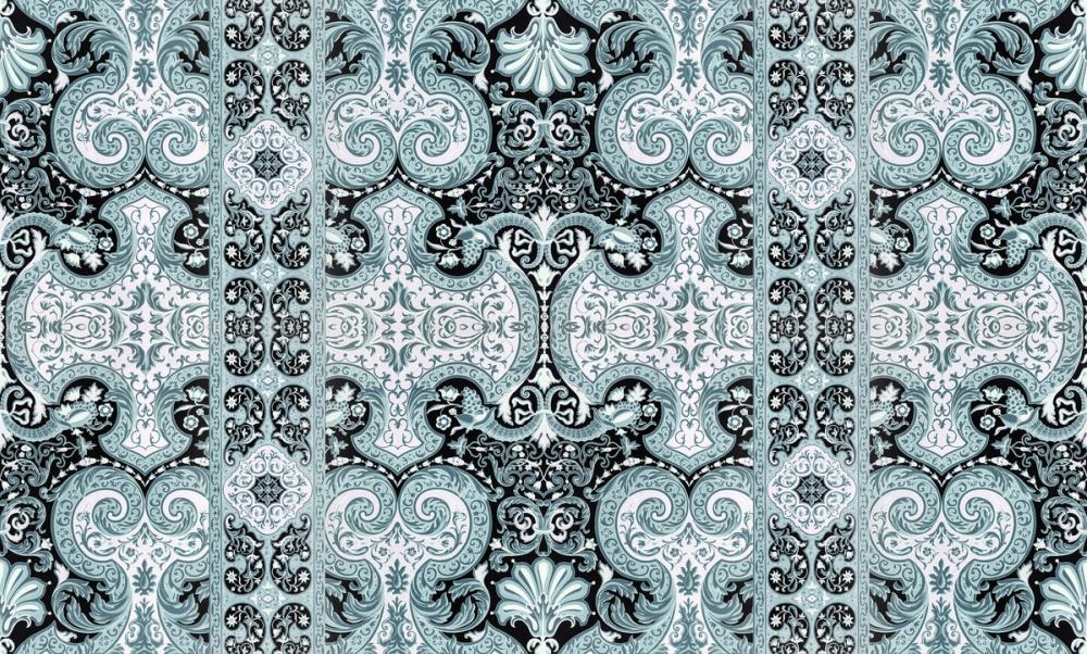 Golden Versailles, Light Teal