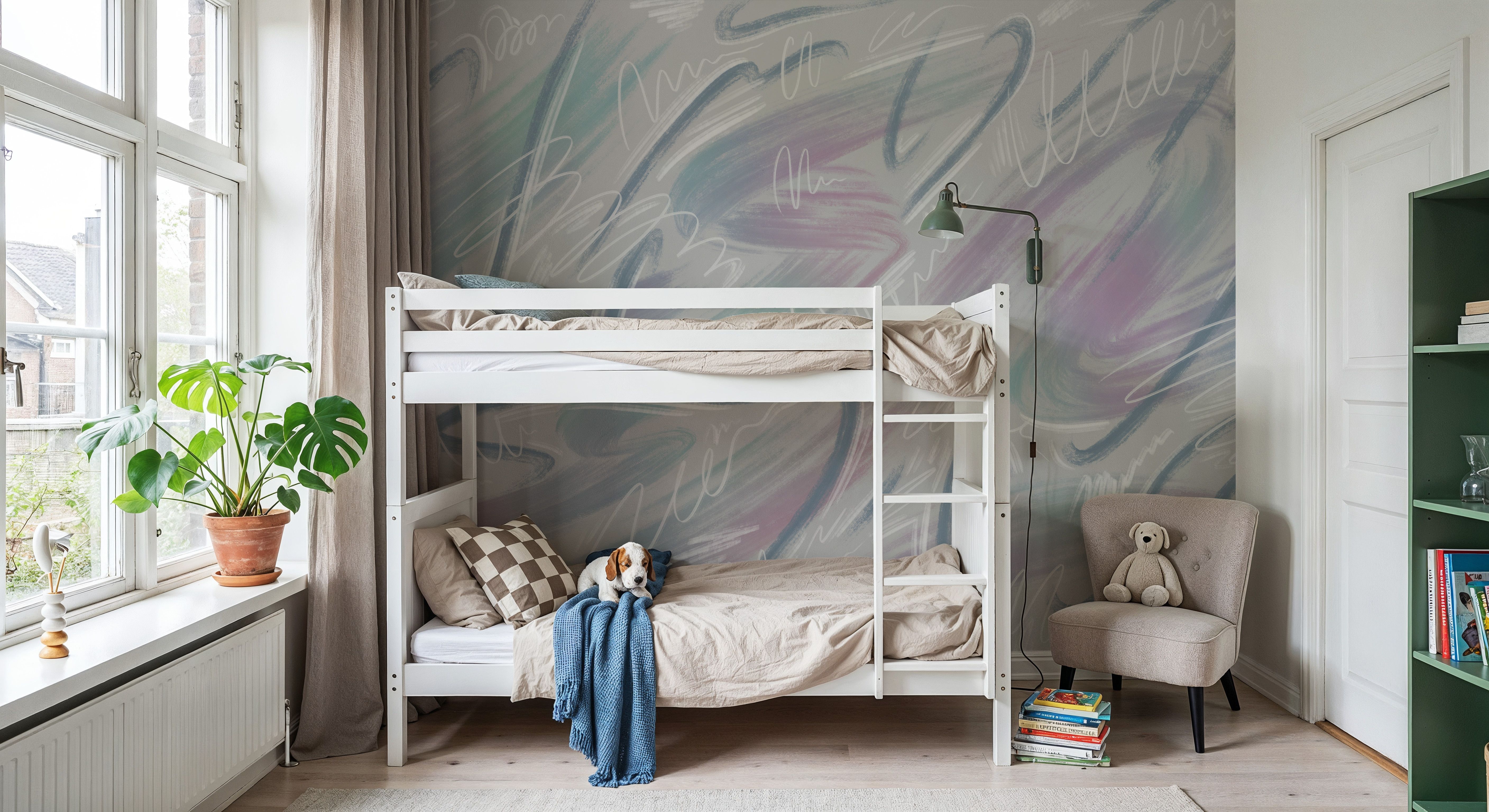 Scribble Flow, Pastel