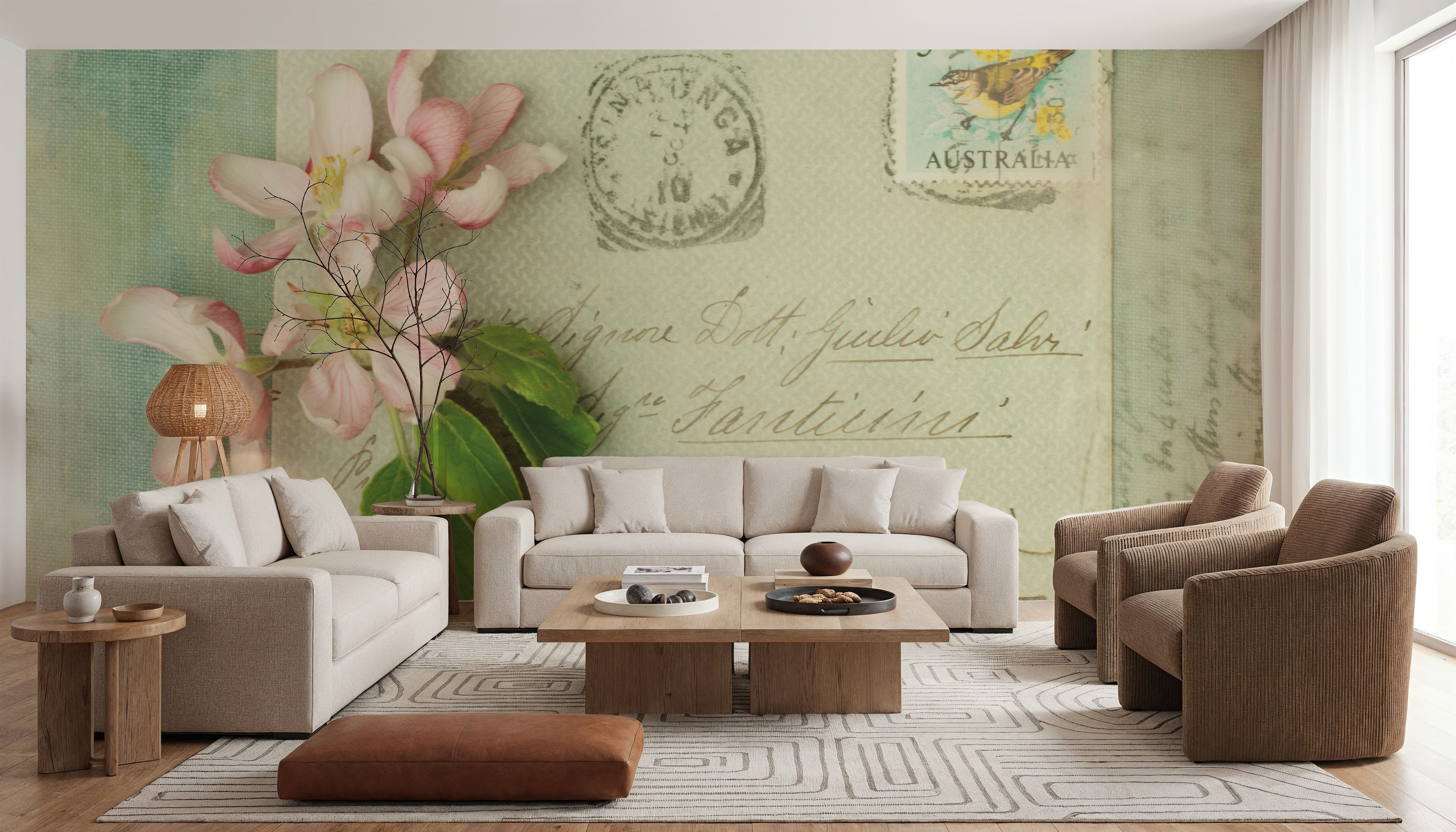Poets Garden I, Tapeten