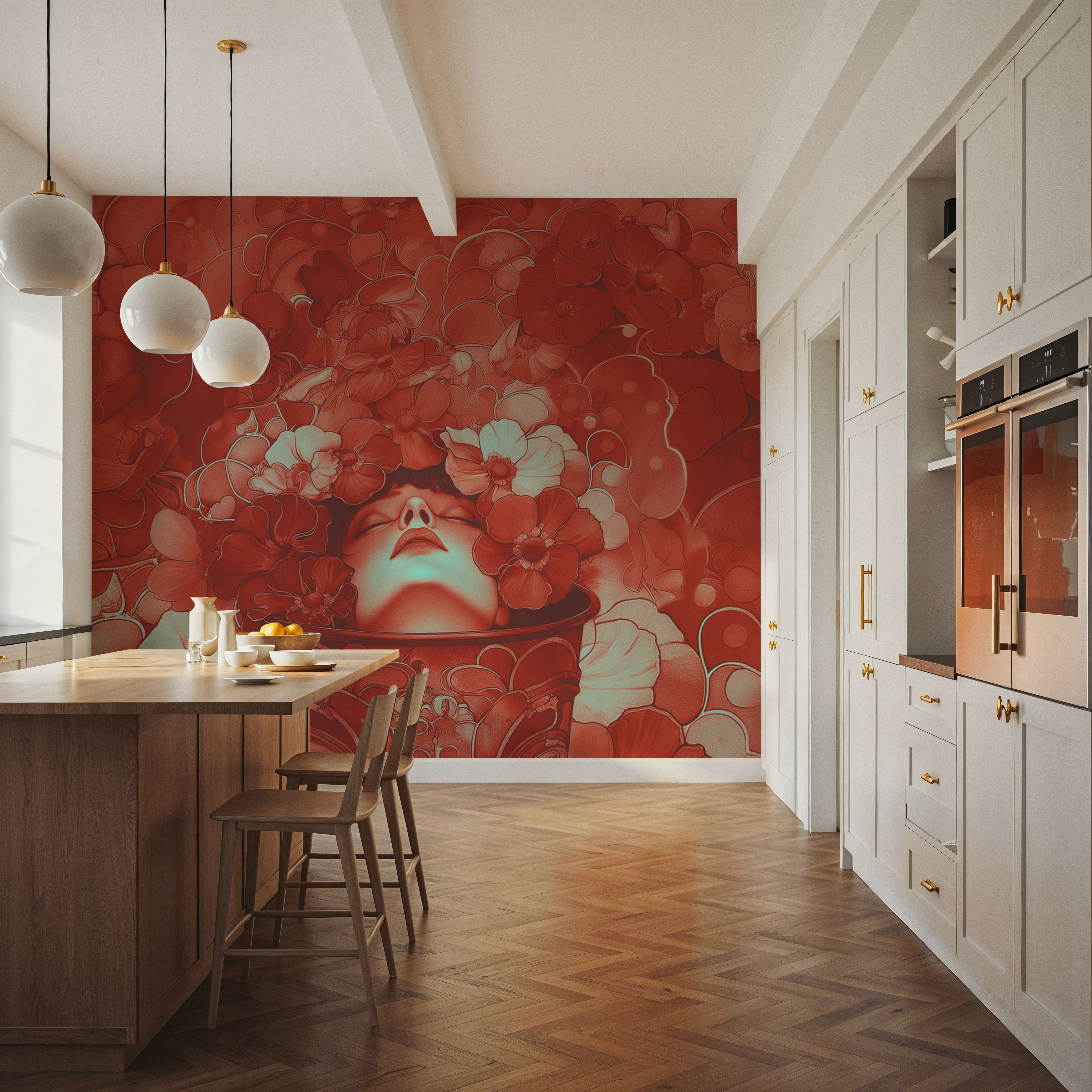 The Bucket of List Red Blue