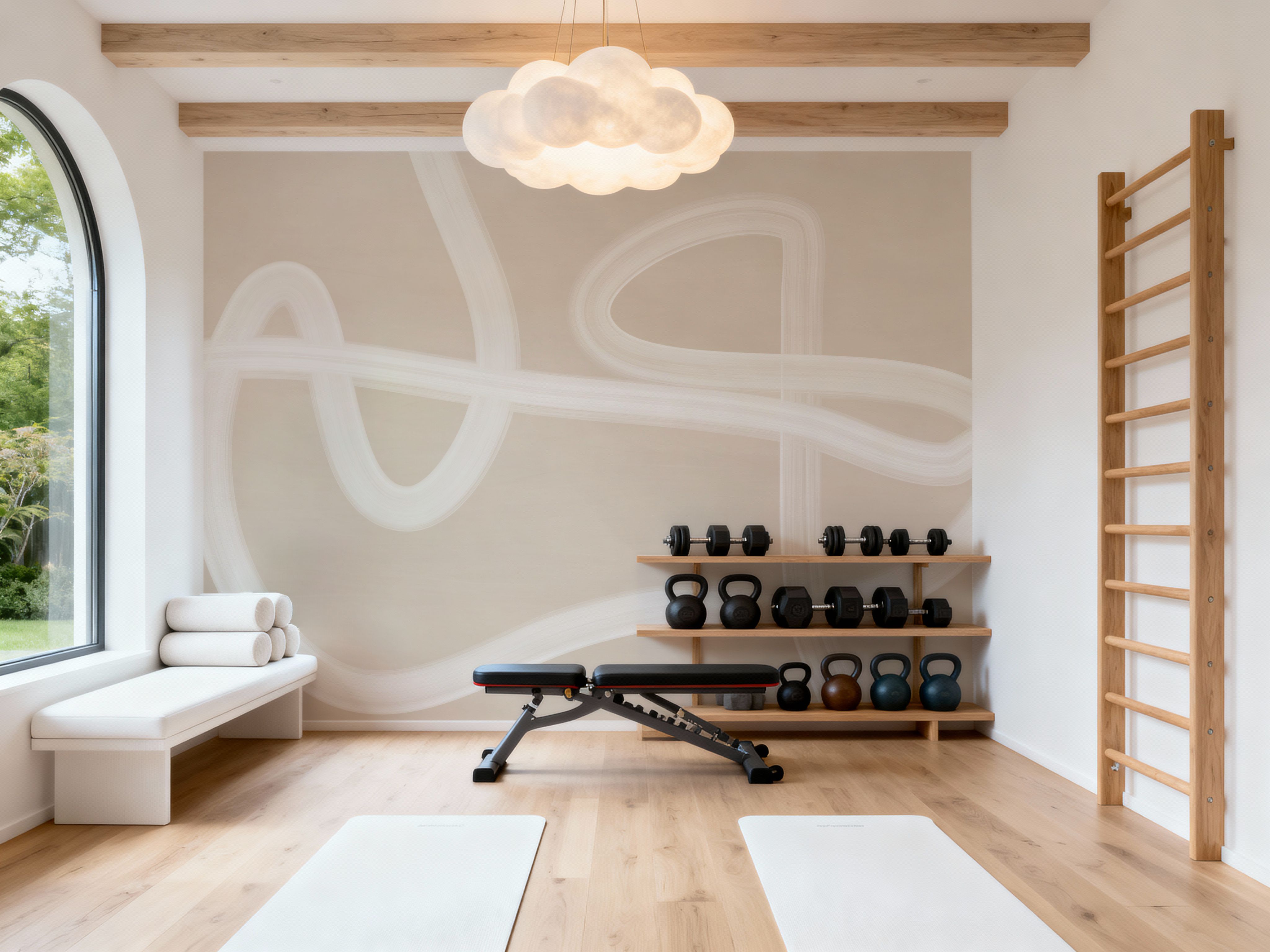 White Brush Stroke No.2