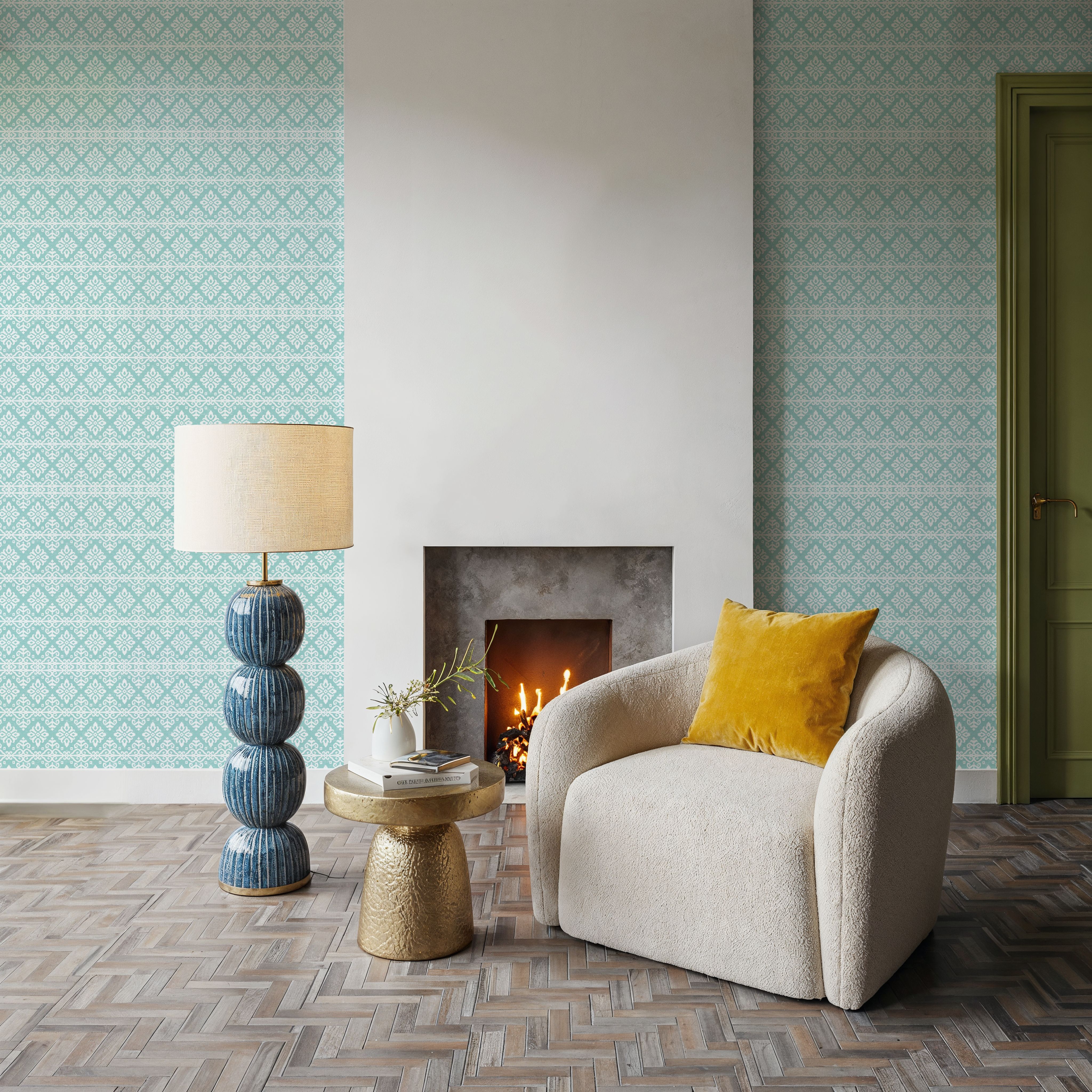 Amadora Squares Light Blue