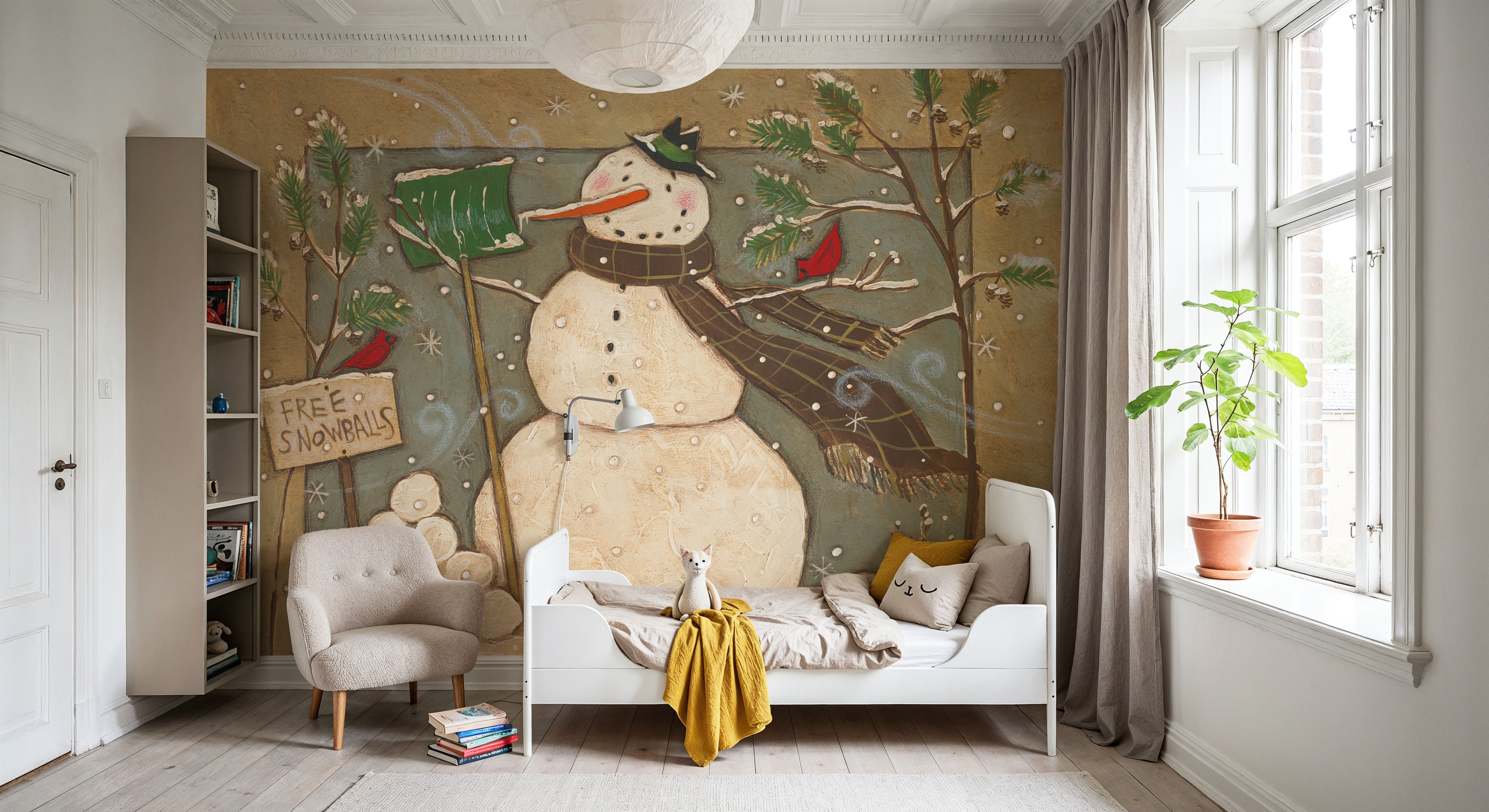 Seasonal Snowman I