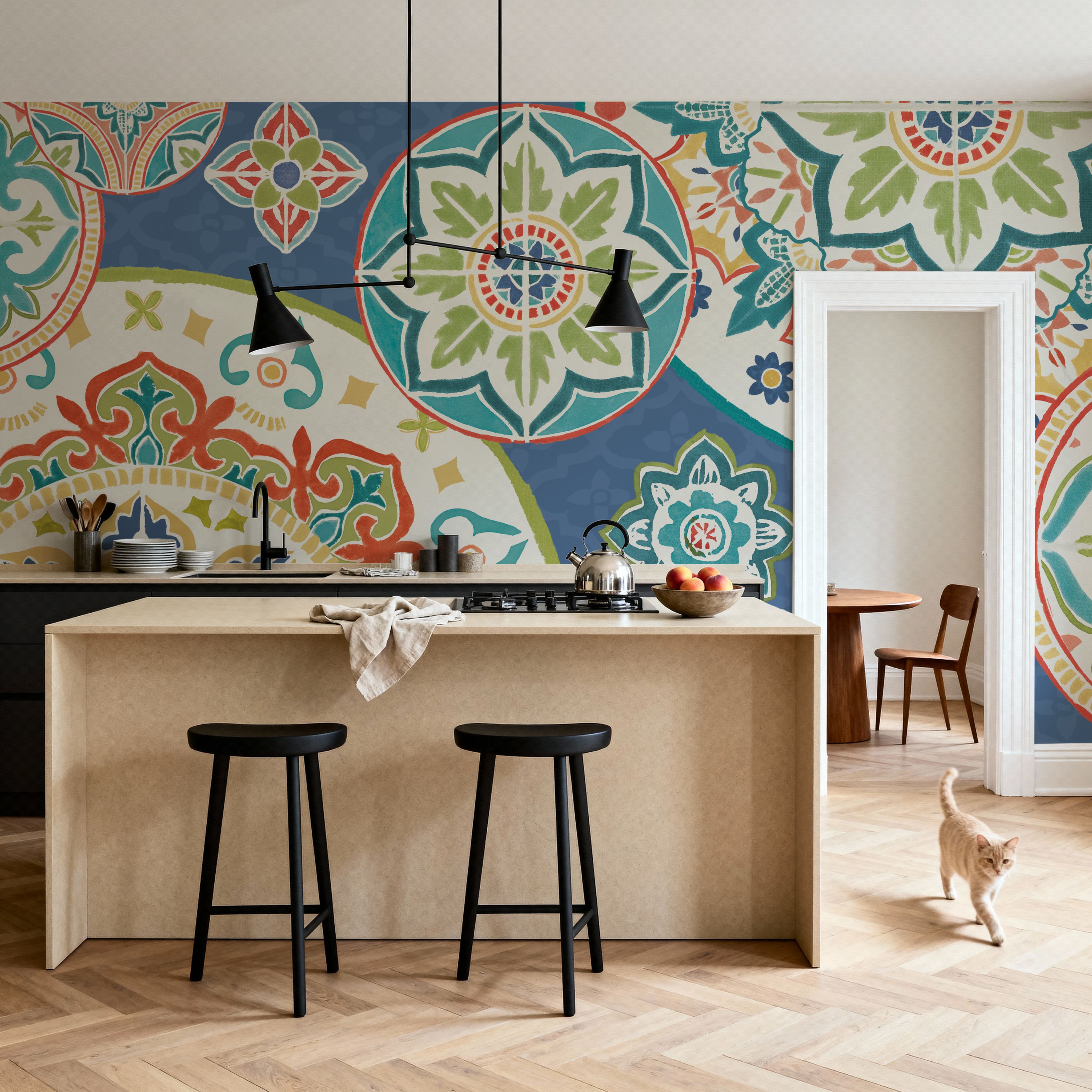 Colorful Journey I Blue