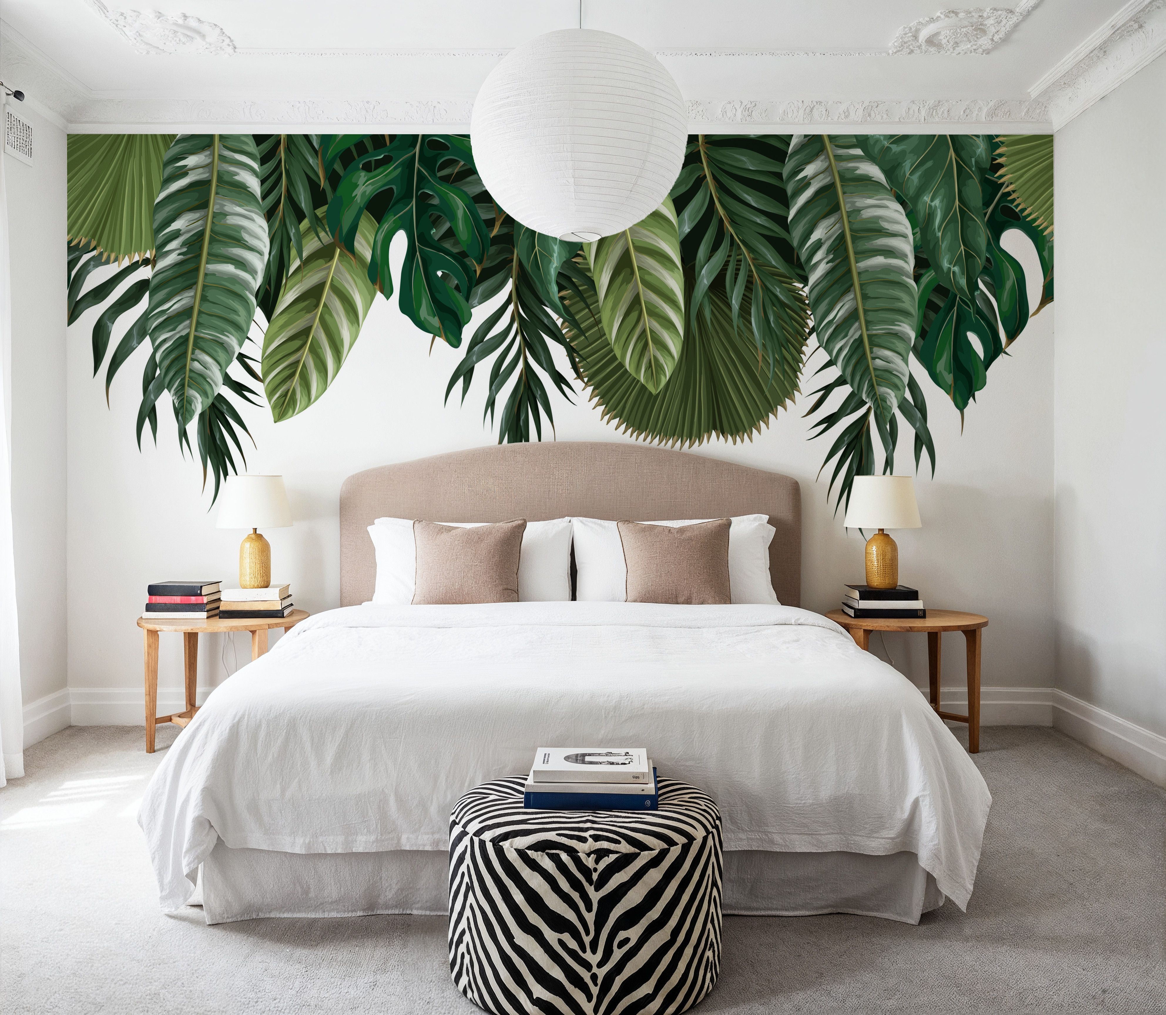 Monstera Cave, Wallpaper