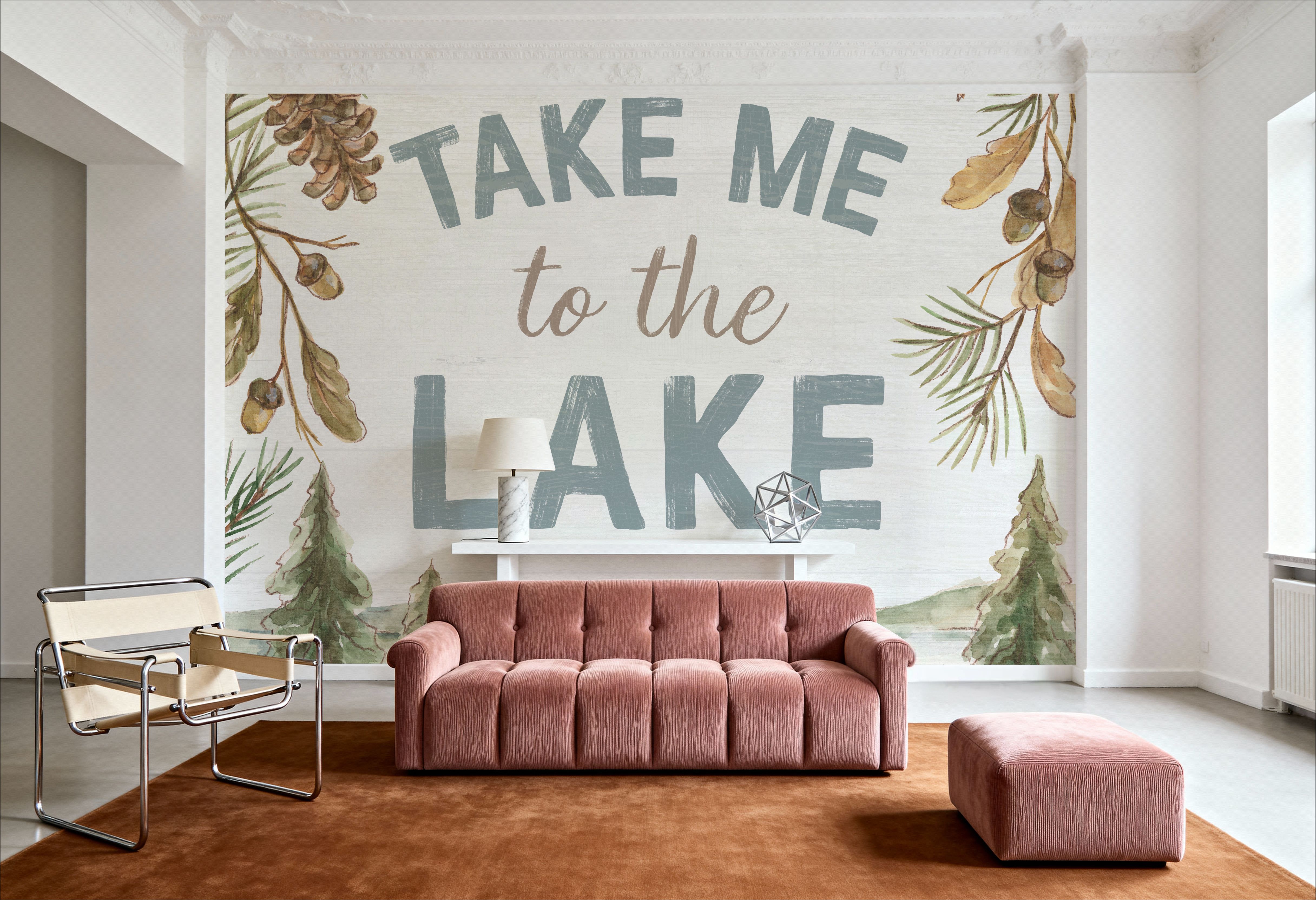 Lake Retreat II, Wallpaper