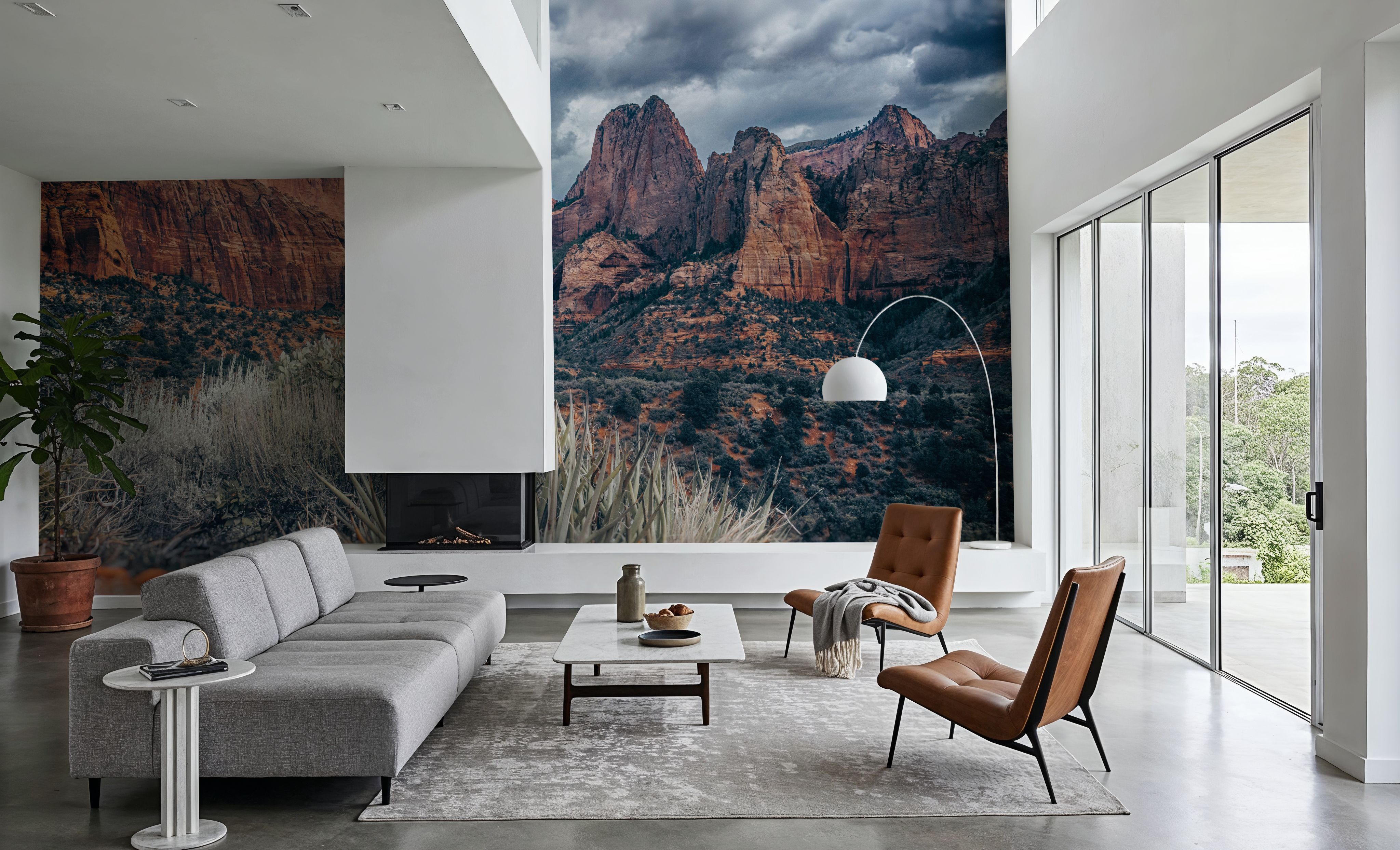 Zion National Park Storms, Papel pintado