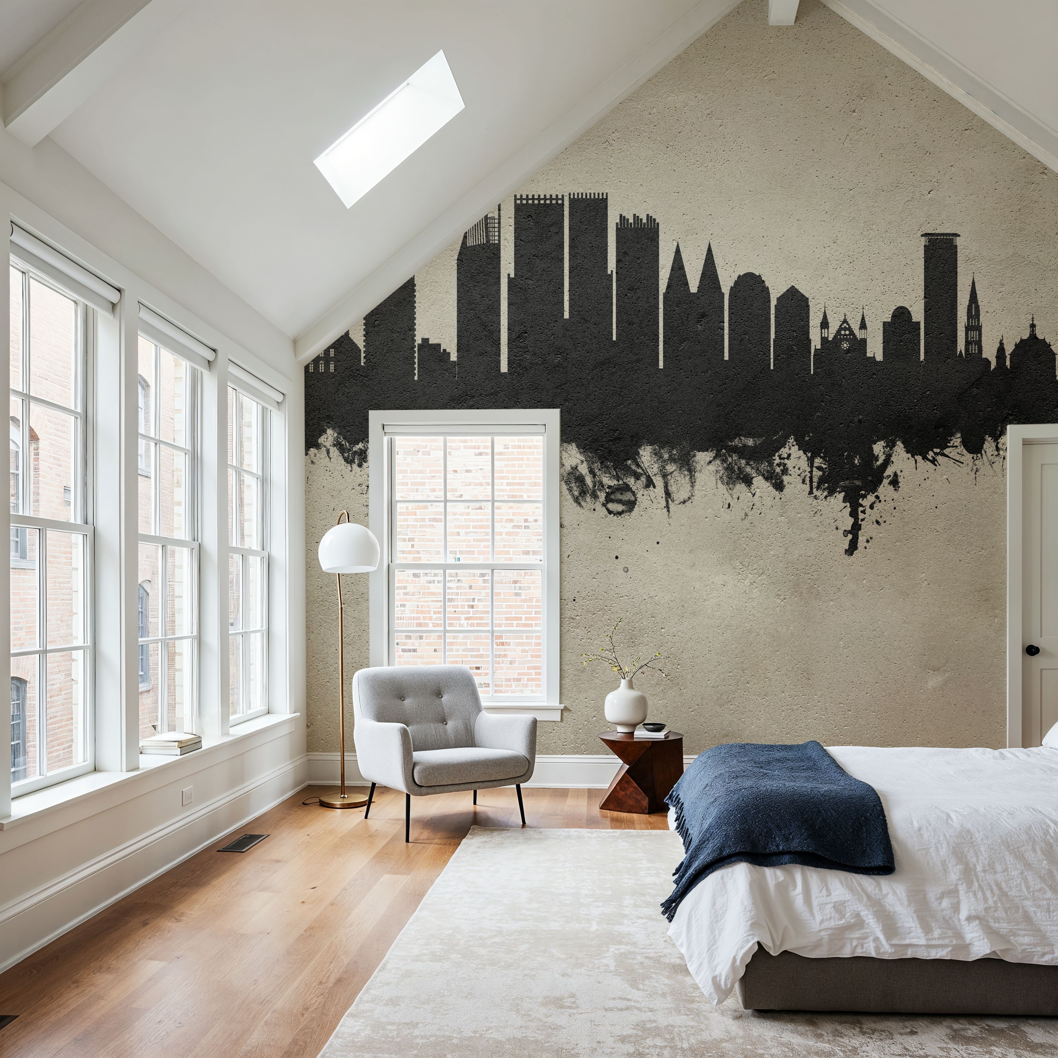 The Hauge Netherlands Skyline Concrete