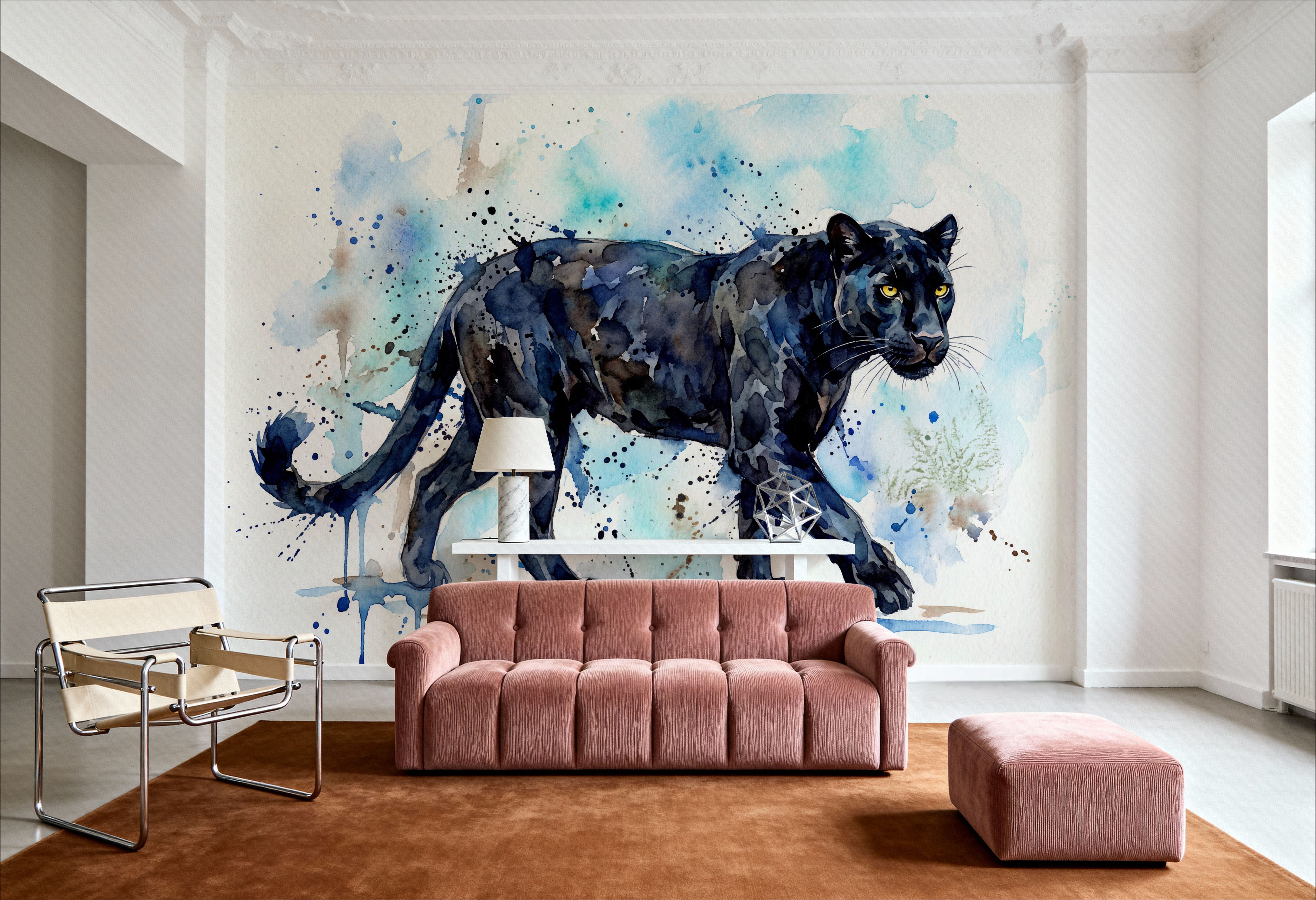 Puma - Watercolor Predators Series