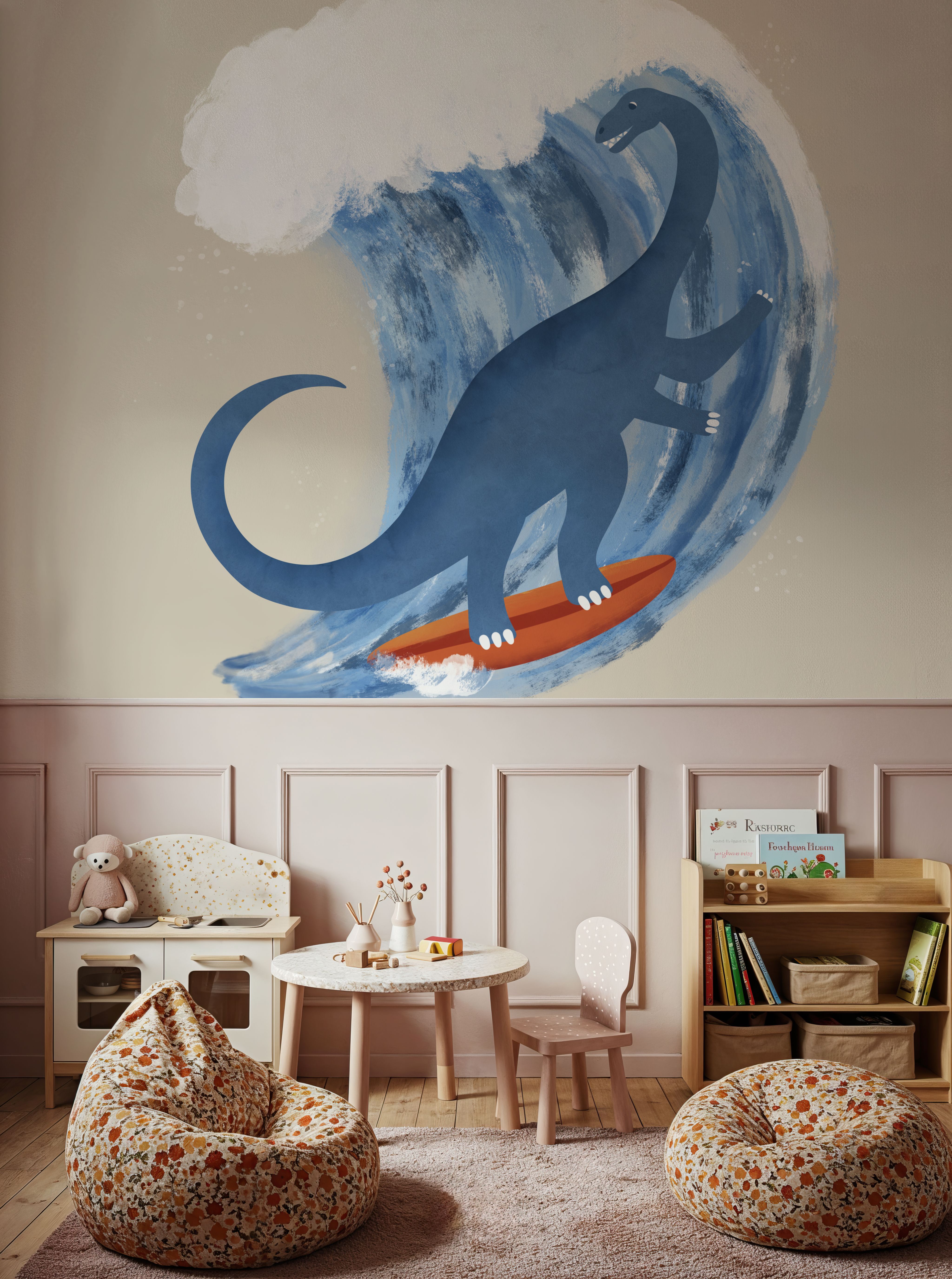 Surfing Brontosaurus