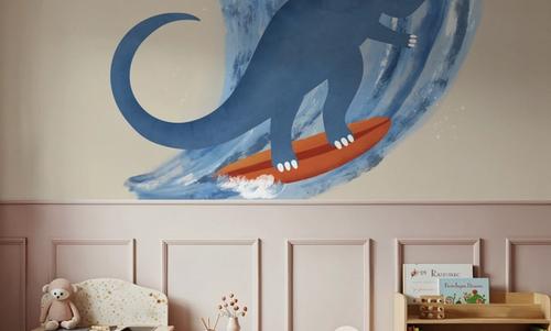 Surfing Brontosaurus