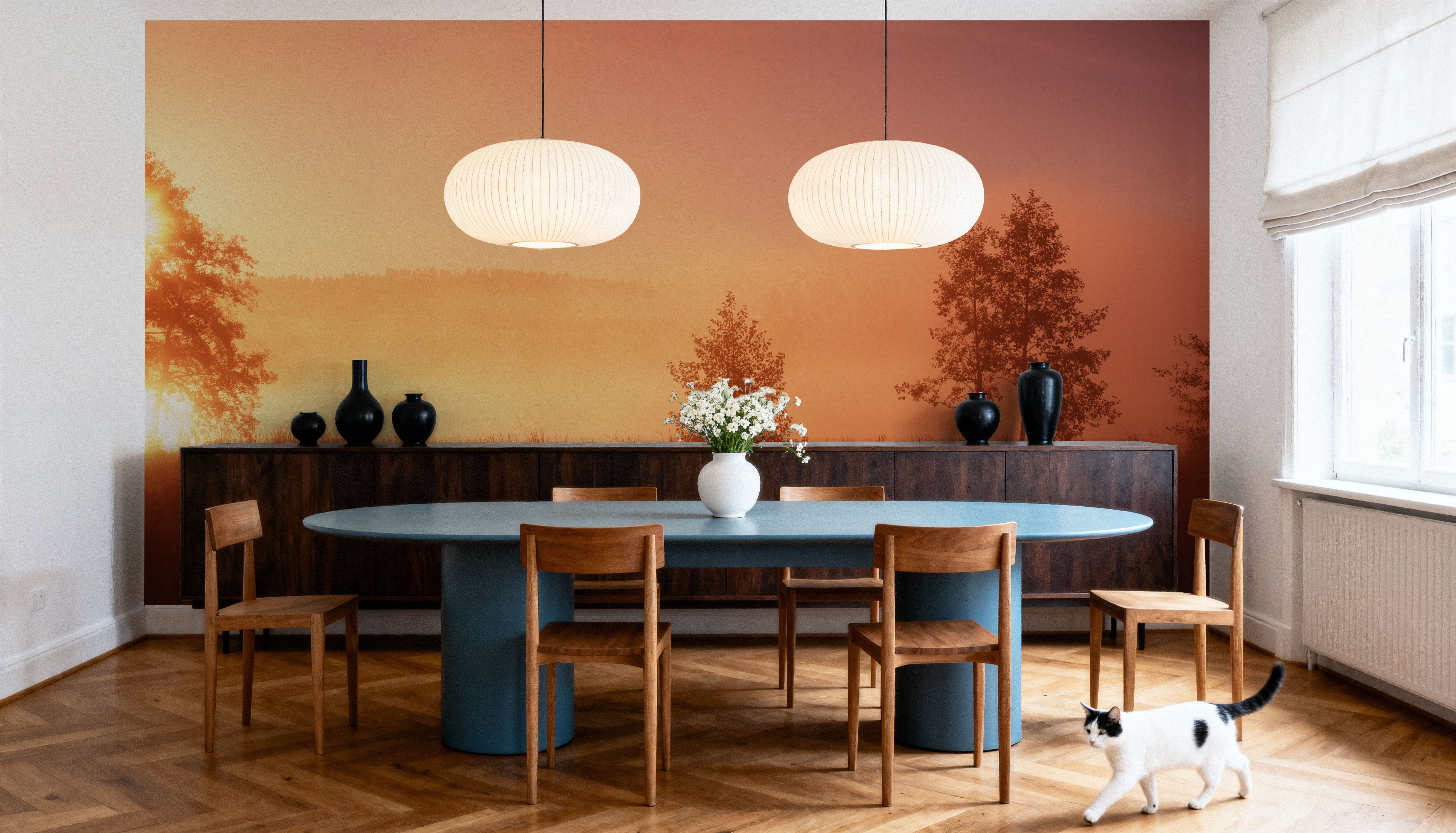 Sweden Sunrise, Papier peint