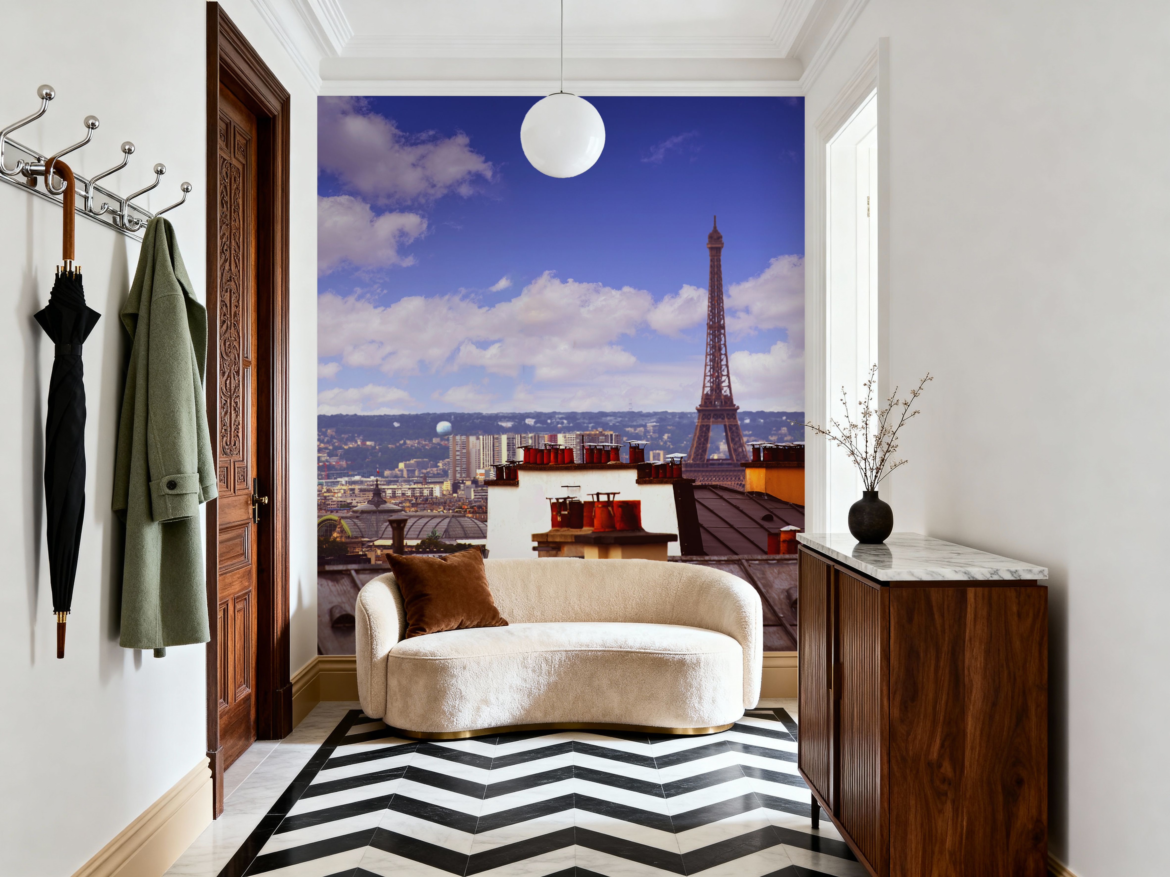 Parisian Rooftop Vista