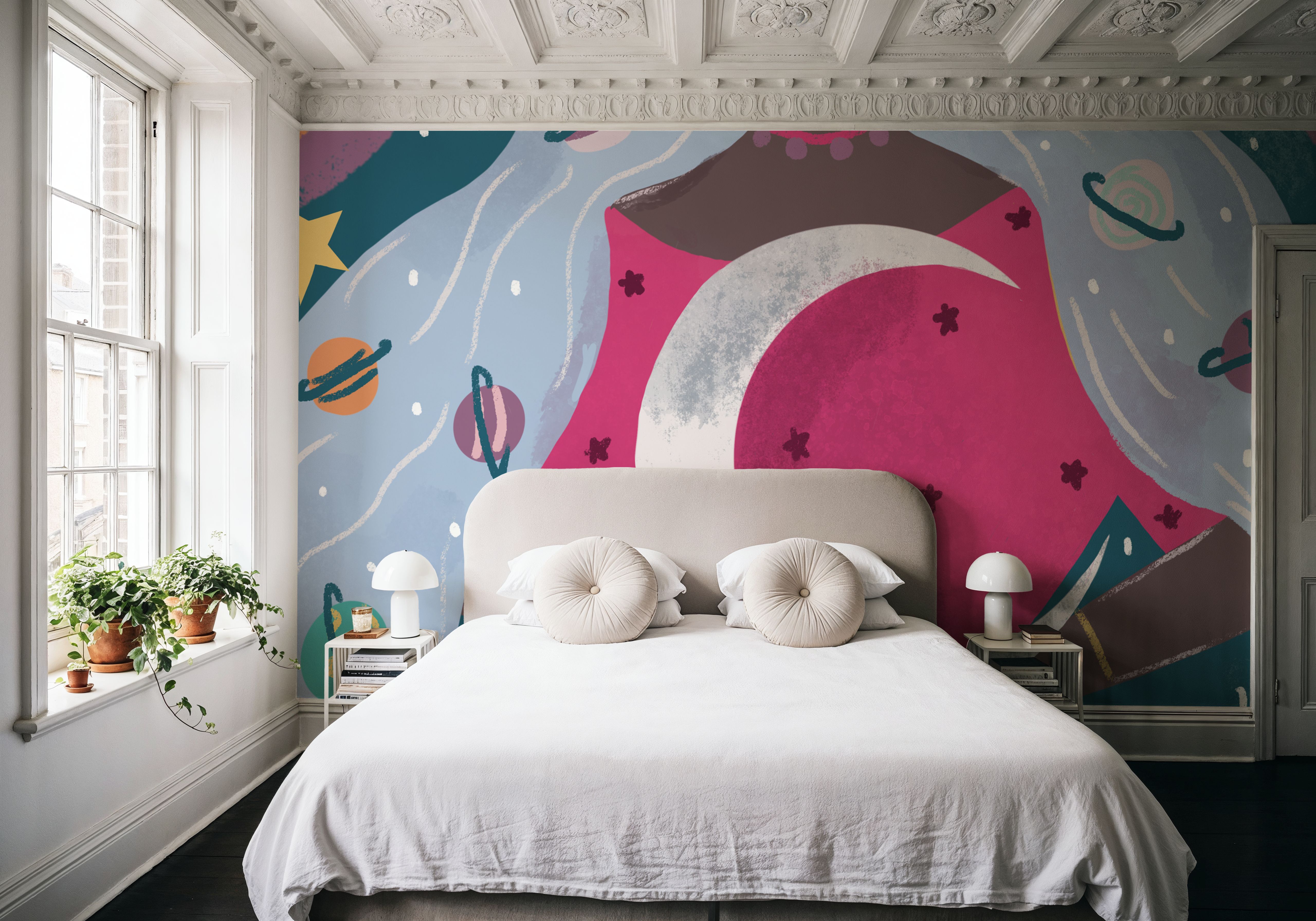 Mystical Woman II, Tapeten