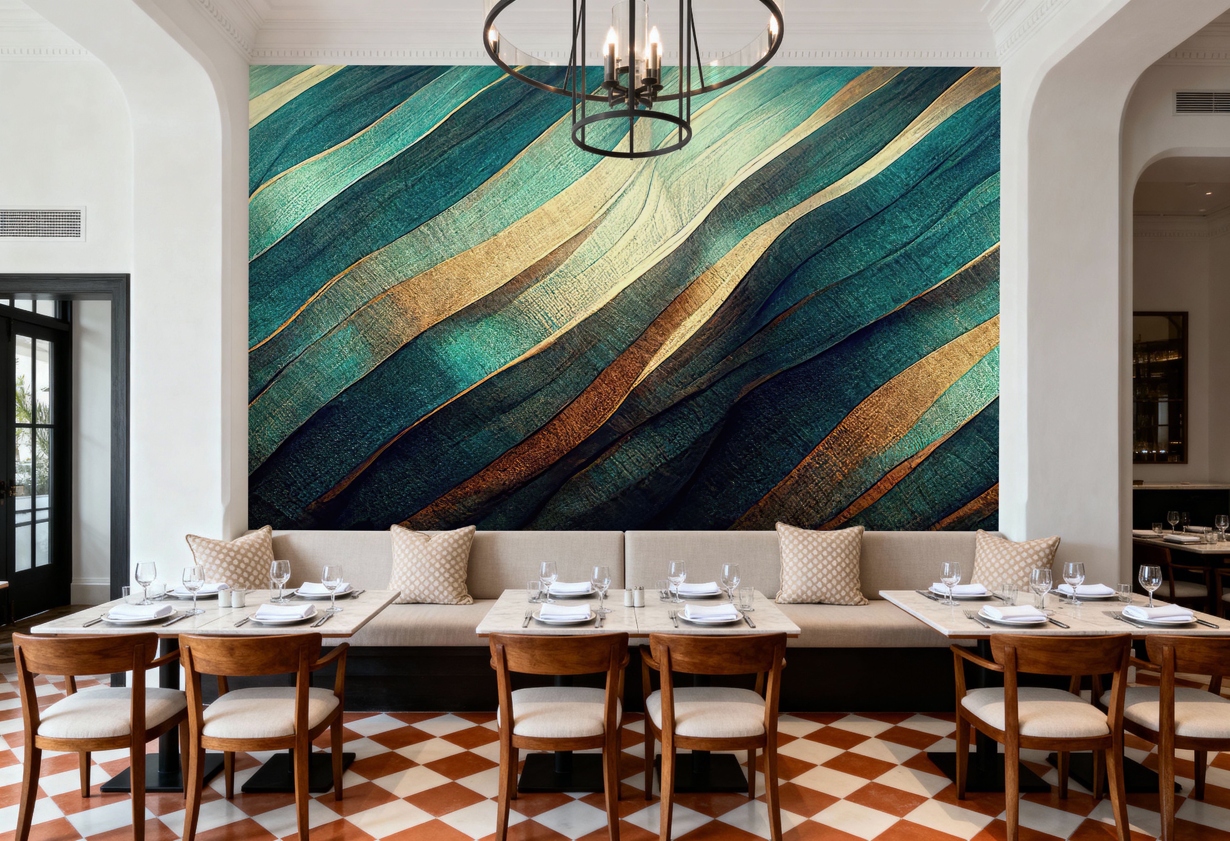 Ripple Flow Turquoise