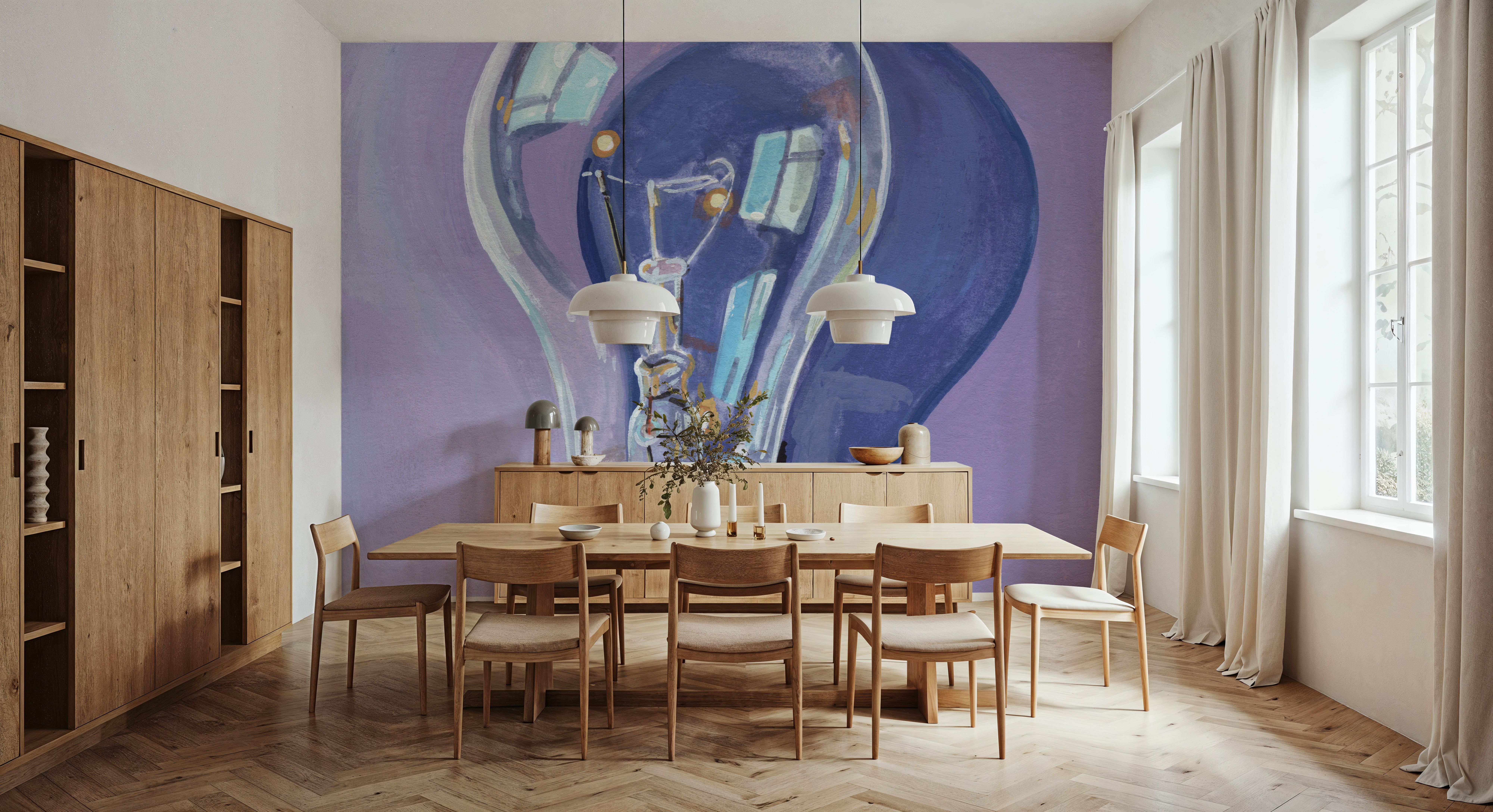 Bright Idea, Papel pintado