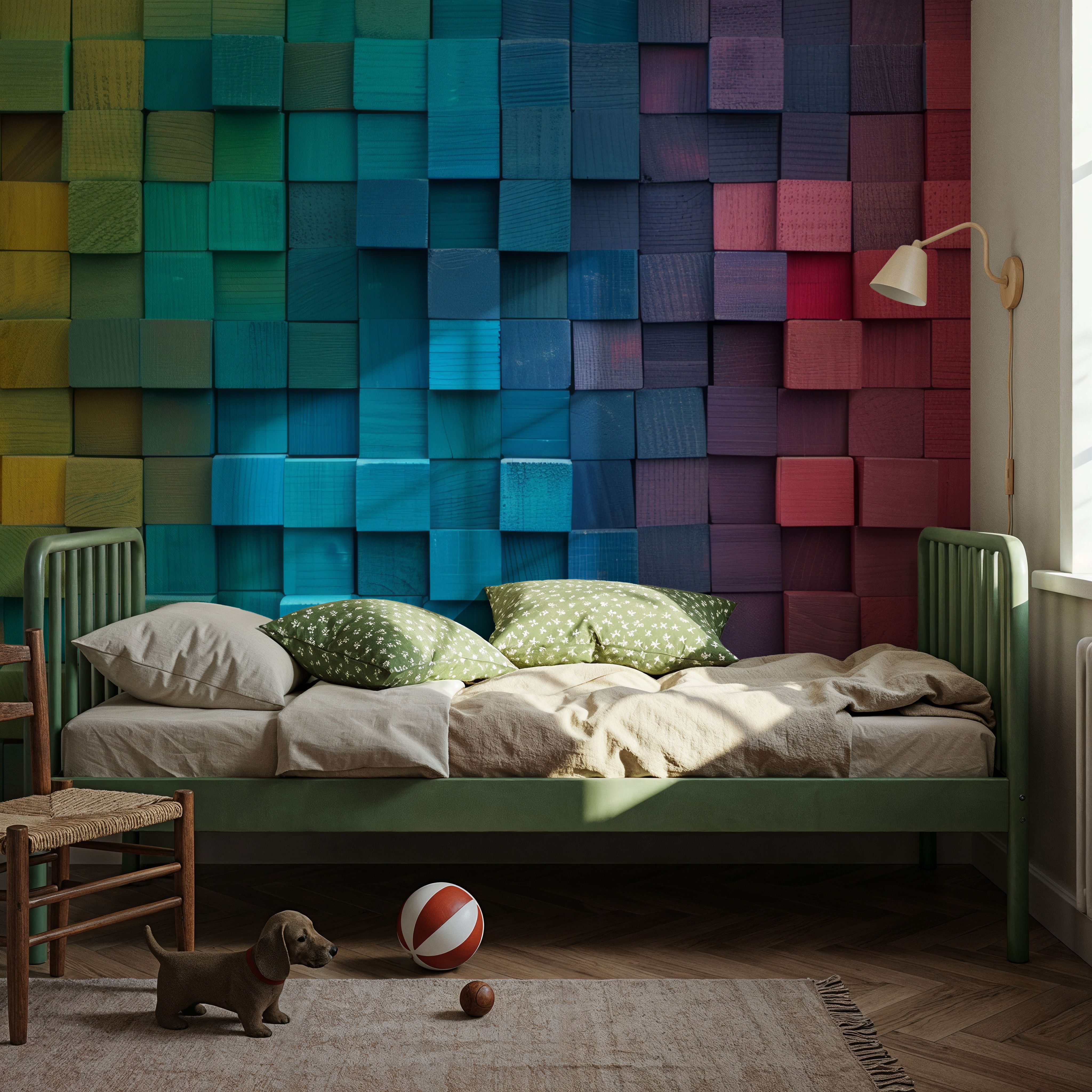 Vibrant Rainbow Stack