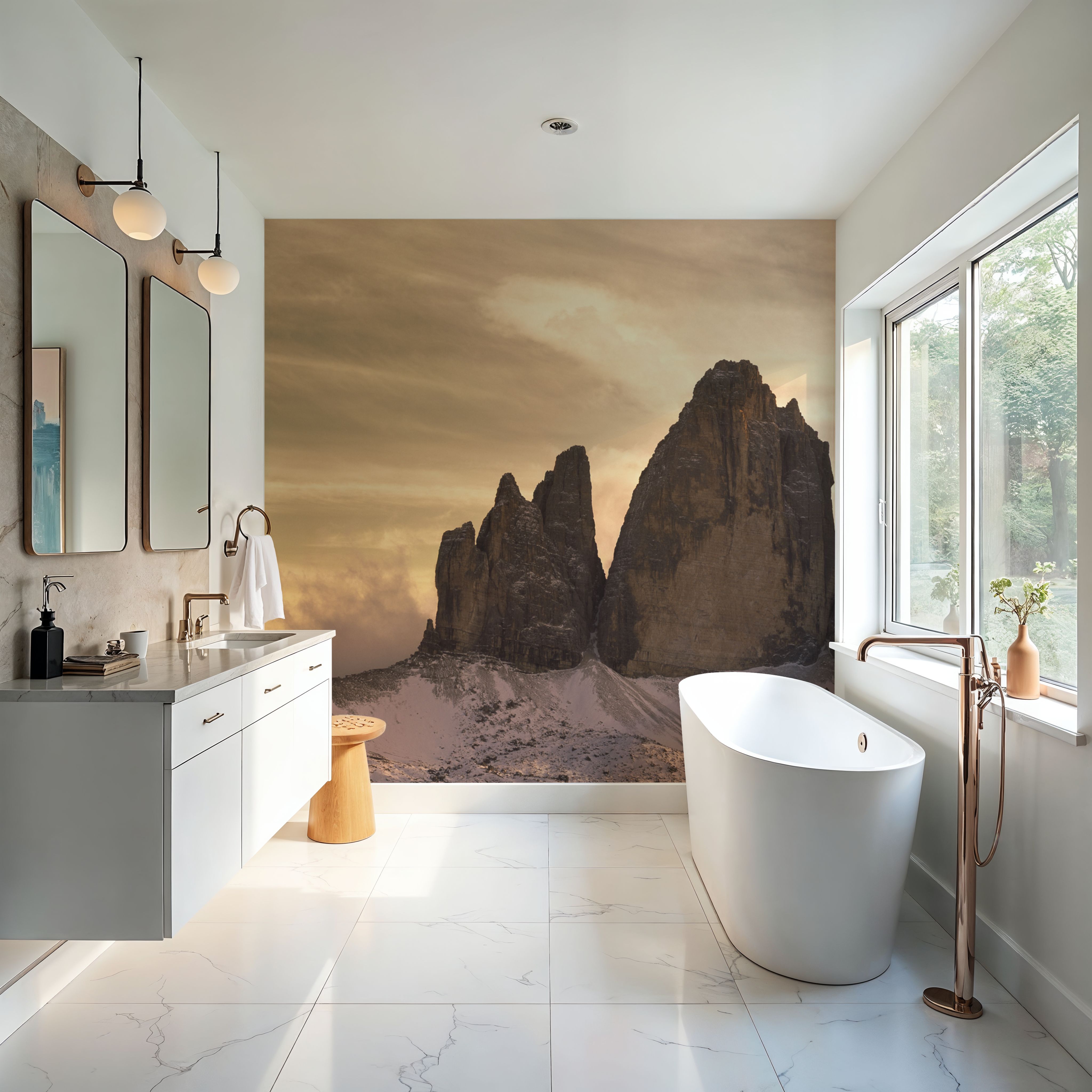 Golden Alpine Twilight